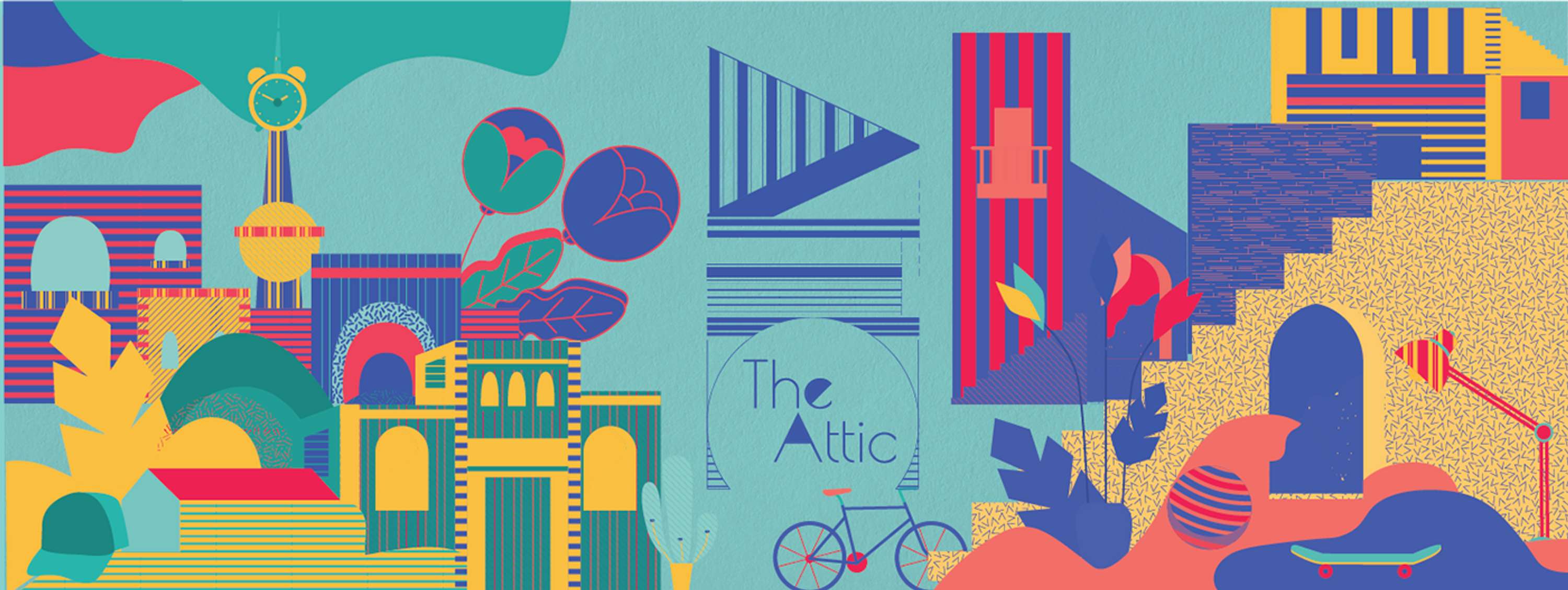 The Attic -Visual Identity by nancy kouta