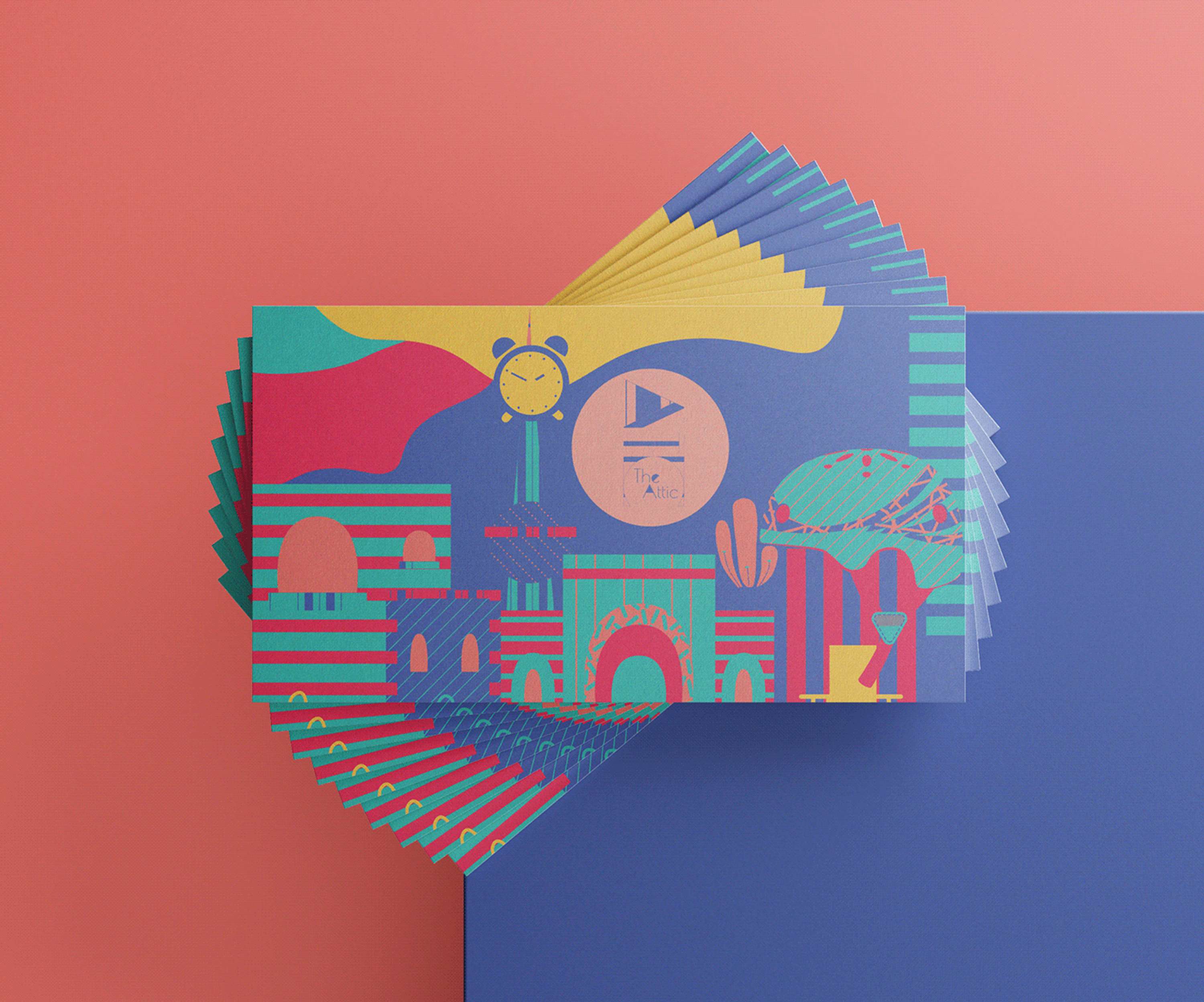 The Attic -Visual Identity by nancy kouta