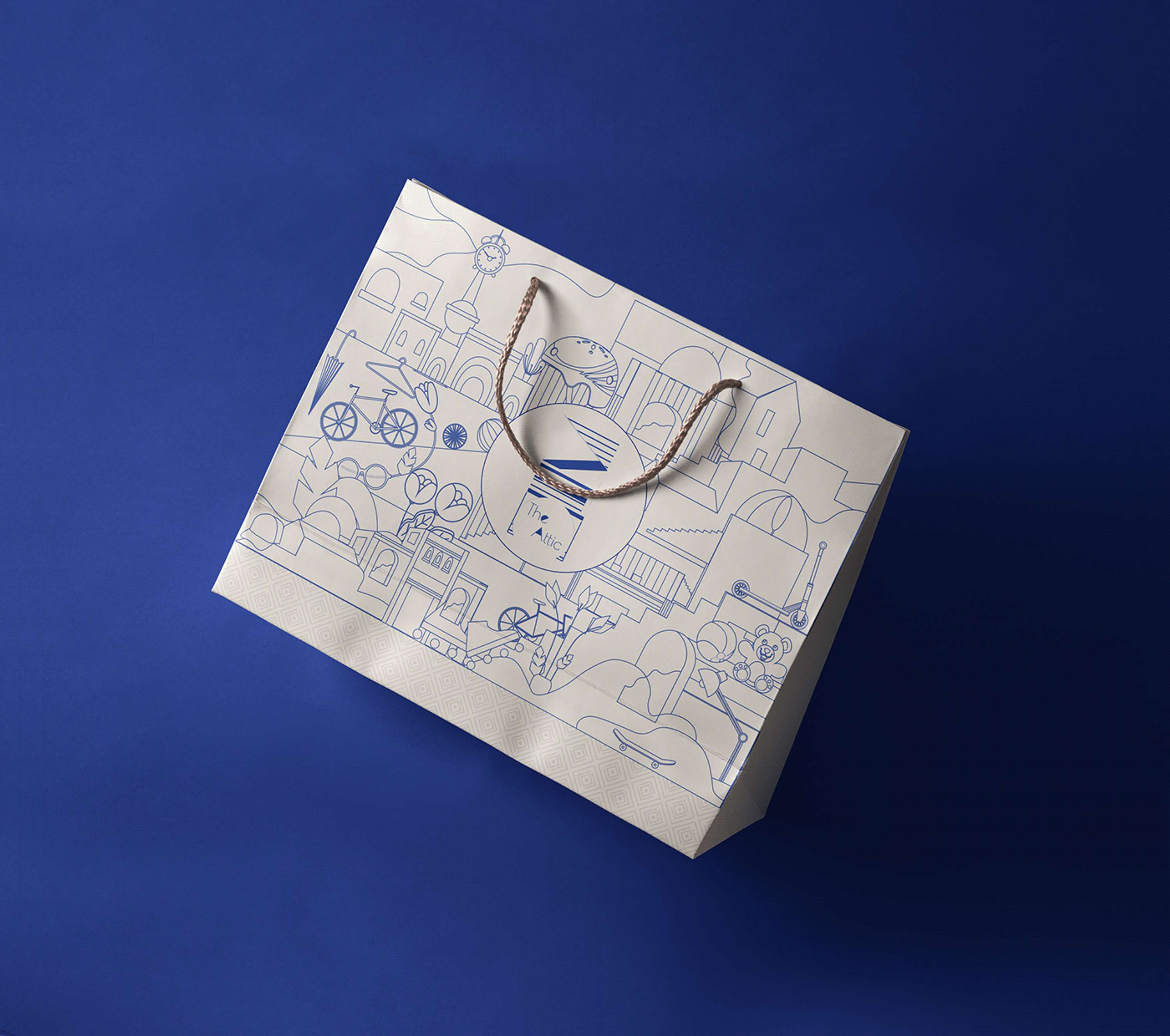 The Attic -Visual Identity by nancy kouta