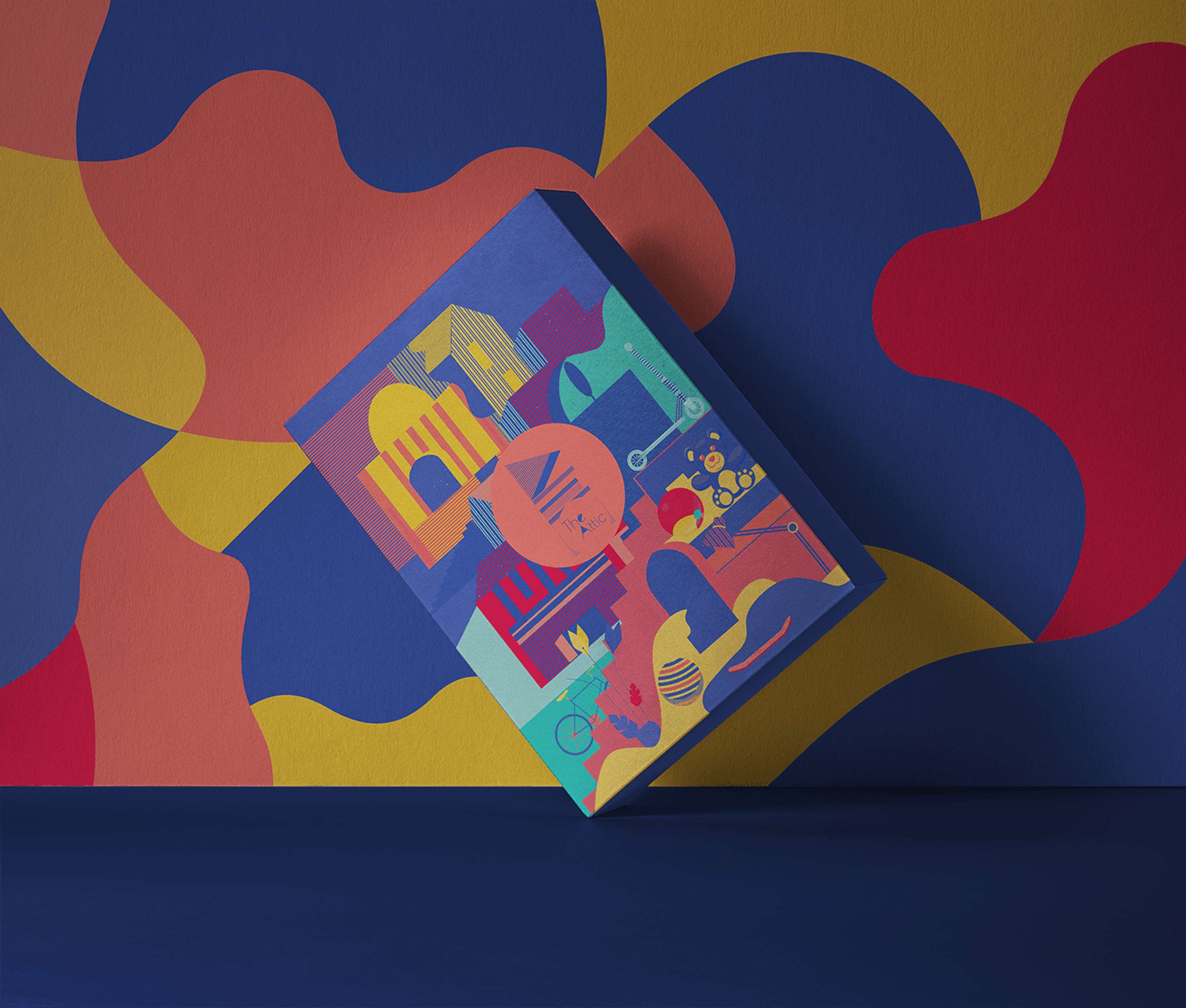 The Attic -Visual Identity by nancy kouta