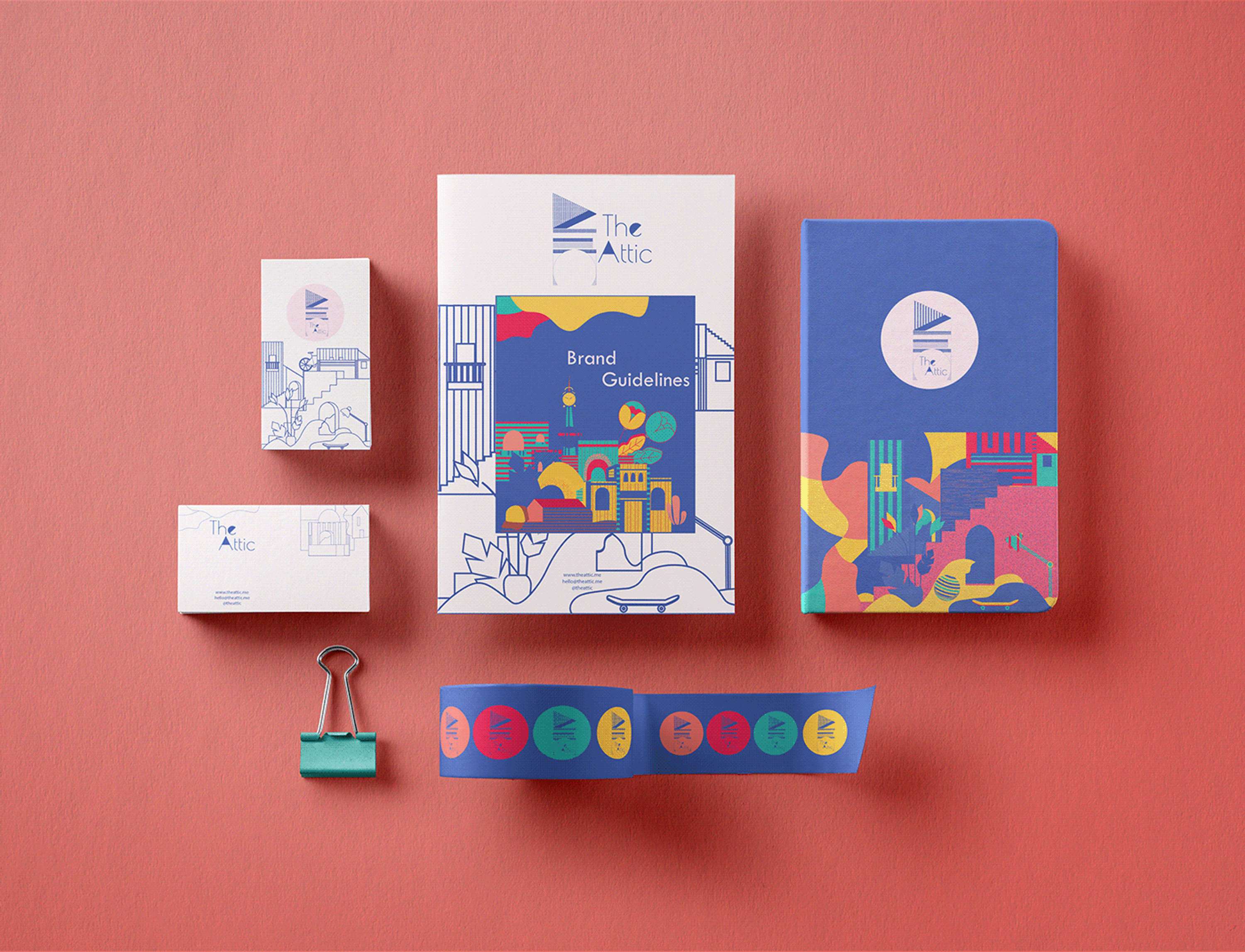 The Attic -Visual Identity by nancy kouta