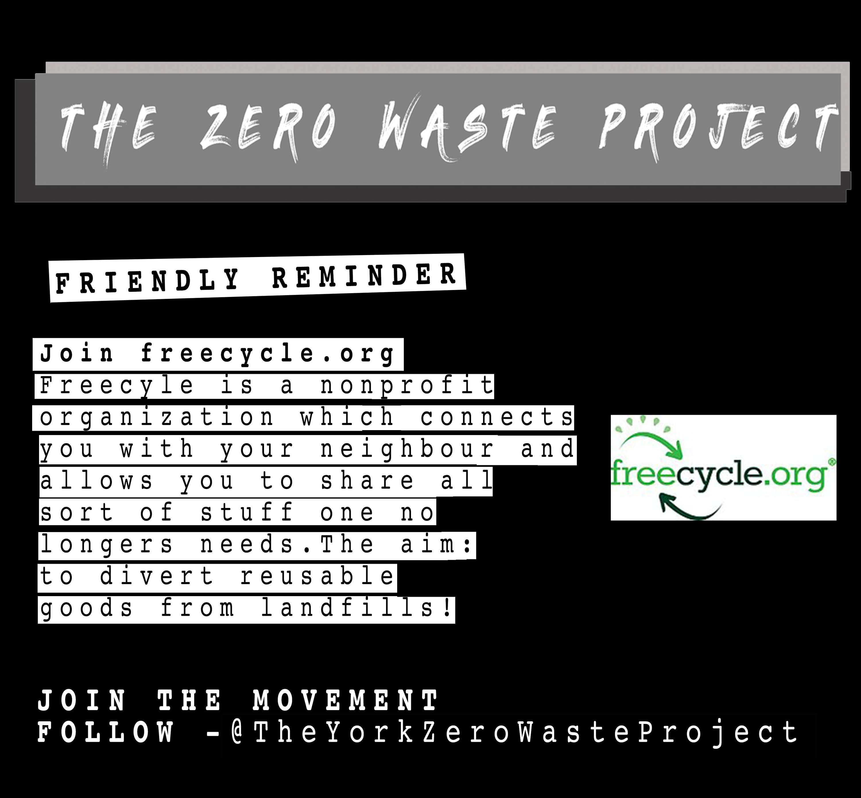The York Zero Waste Project by Ana Castañeda