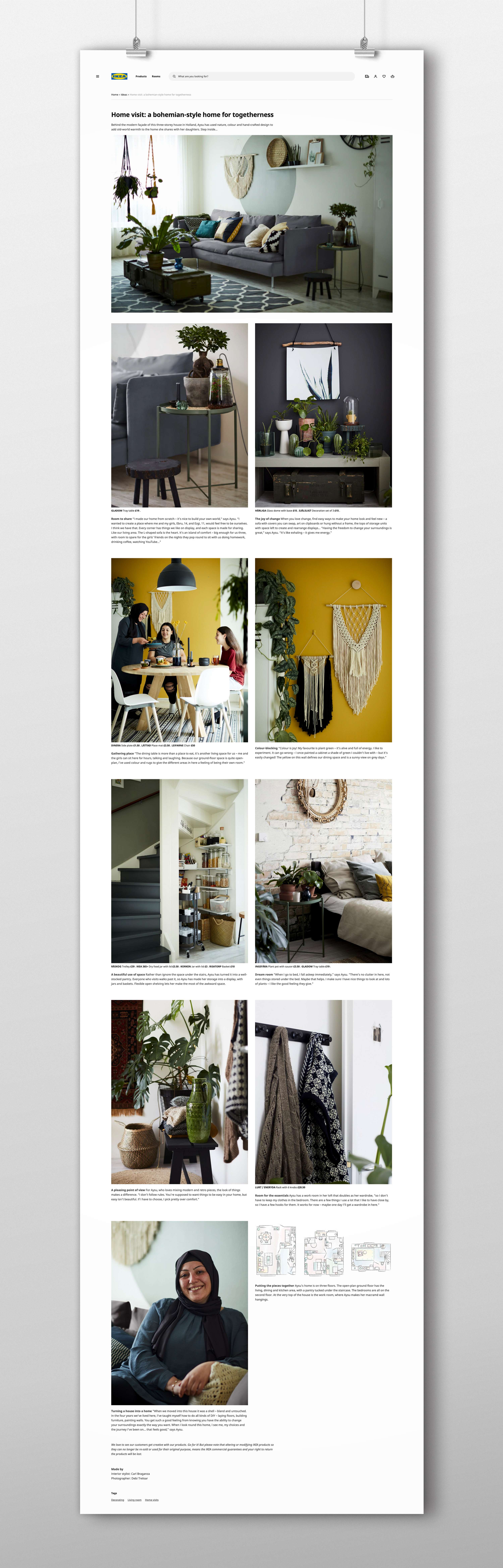 IKEA Inspirational Social Media Posts by Jennifer Bourne