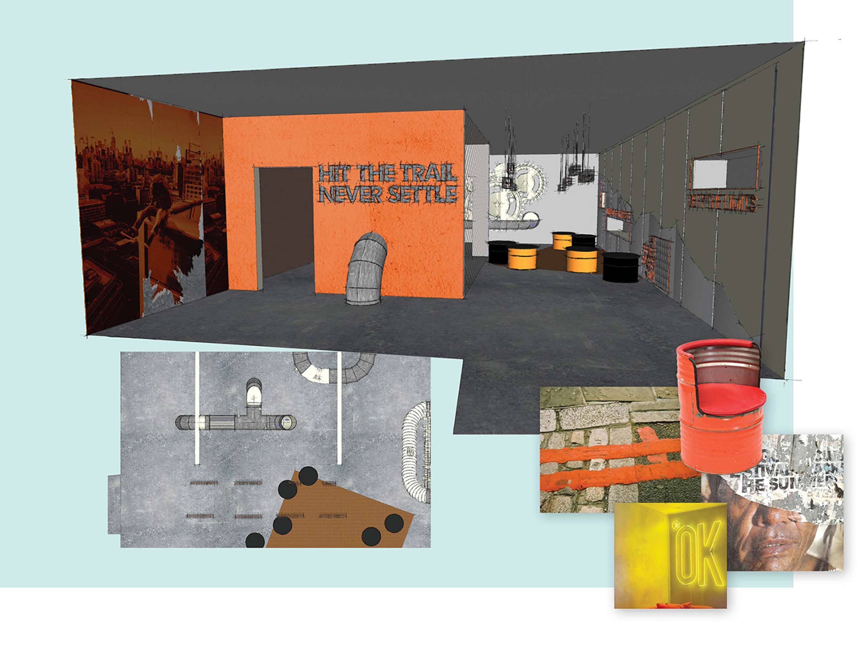 Merrell Pop Up Shop by Rebecca Matthews