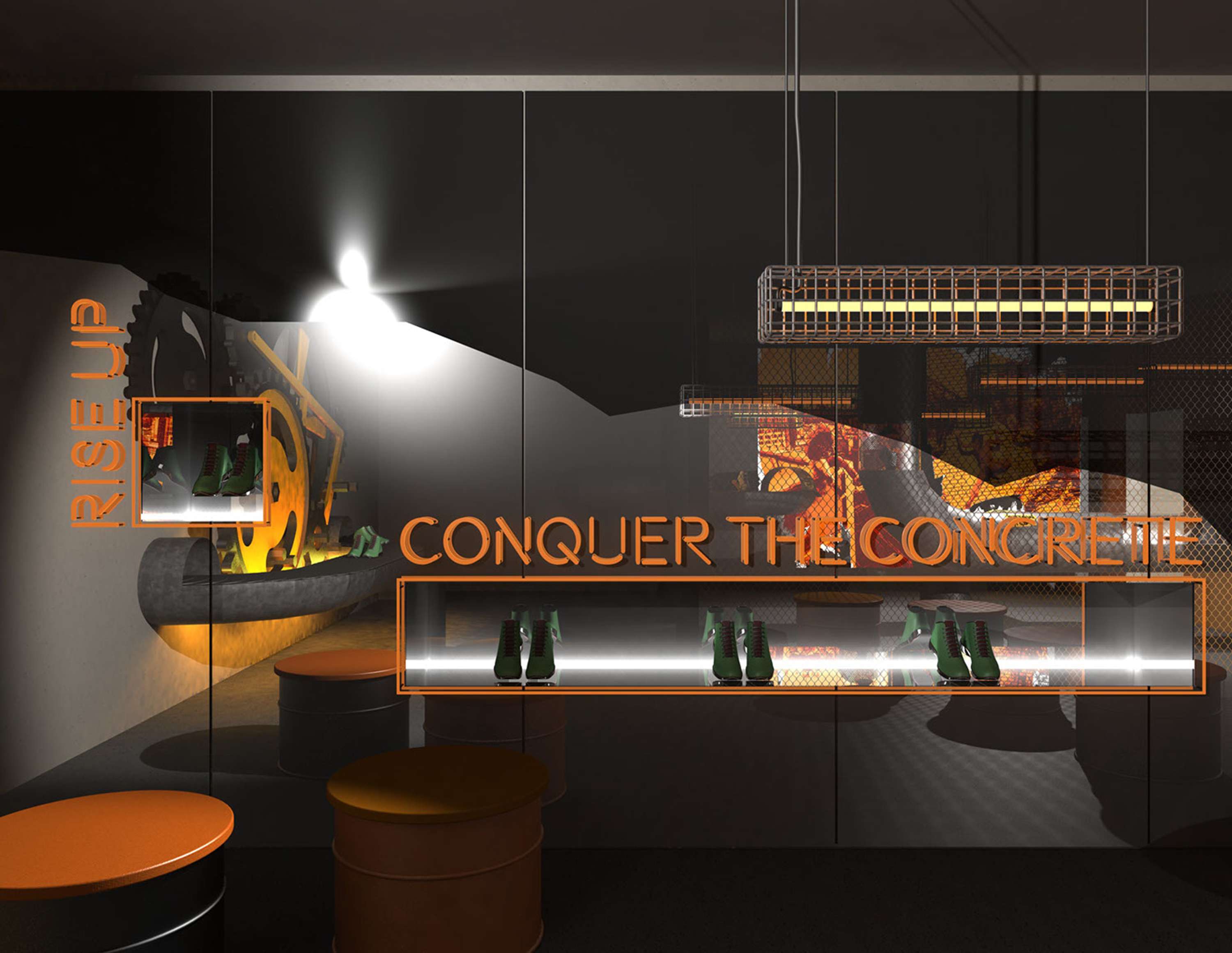 Merrell Pop Up Shop by Rebecca Matthews