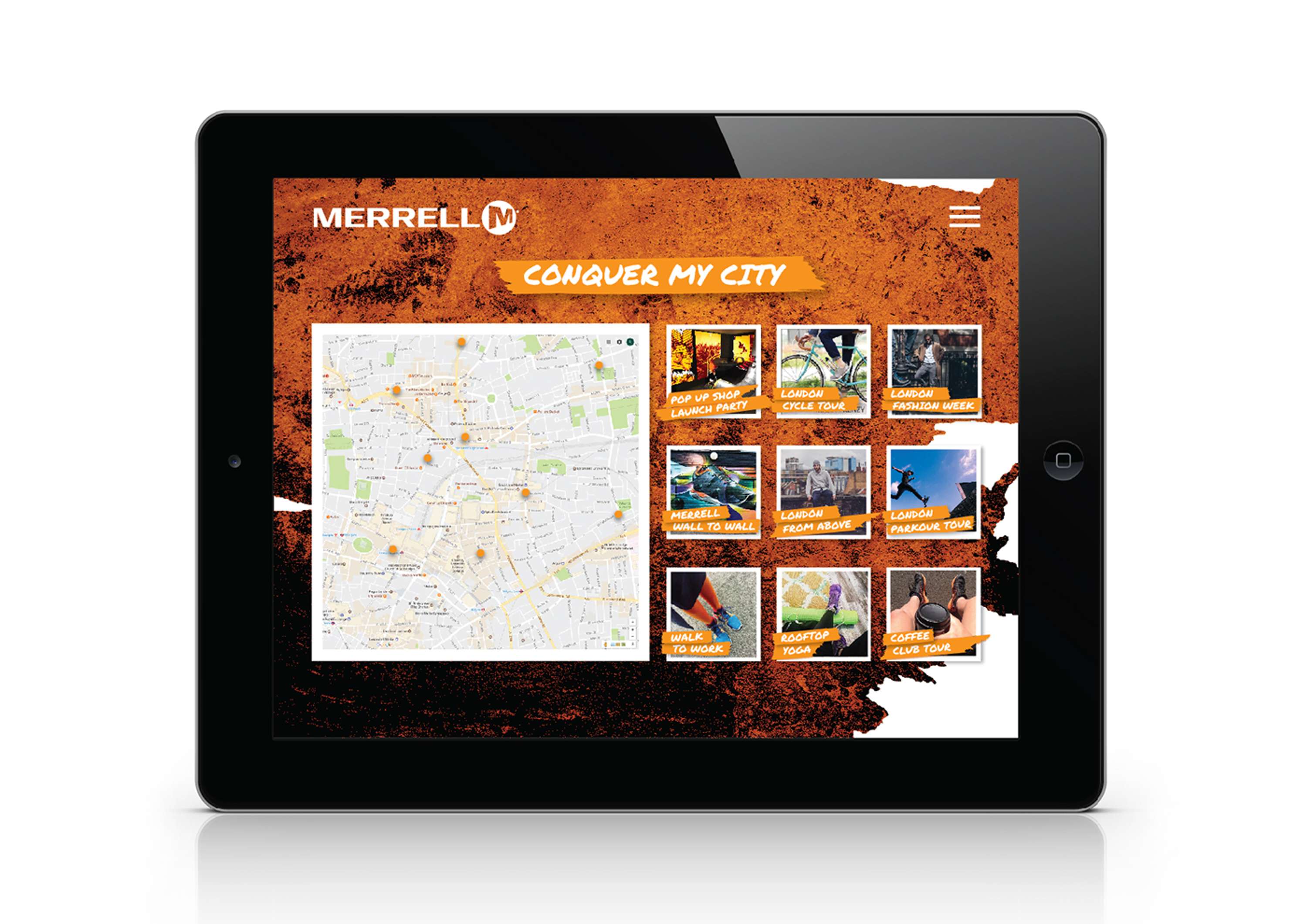 Merrell Pop Up Shop by Rebecca Matthews