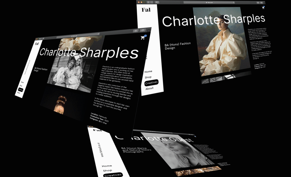 Fal. E-commerce Project by Steven Redwood