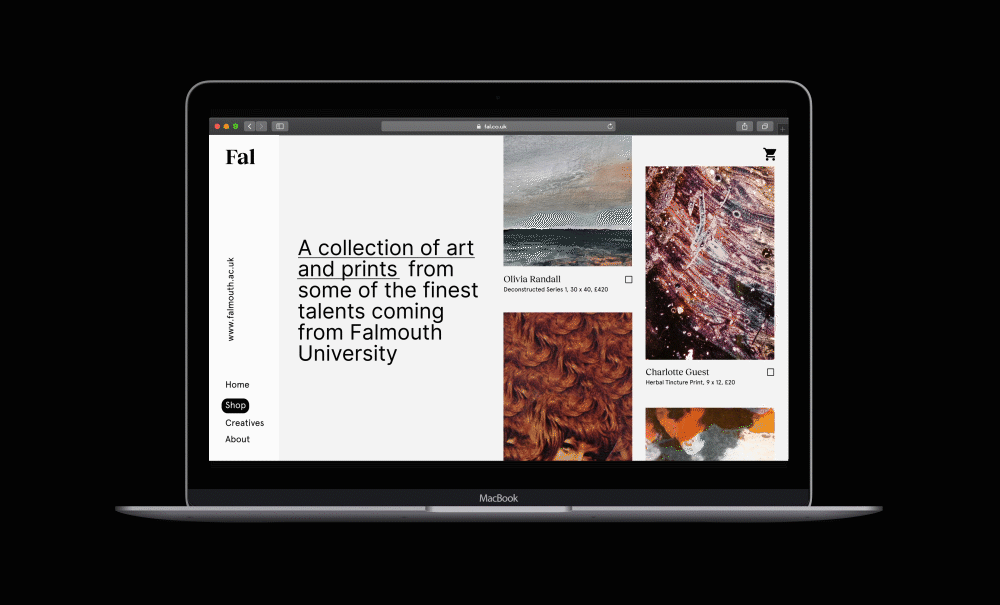 Fal. E-commerce Project by Steven Redwood