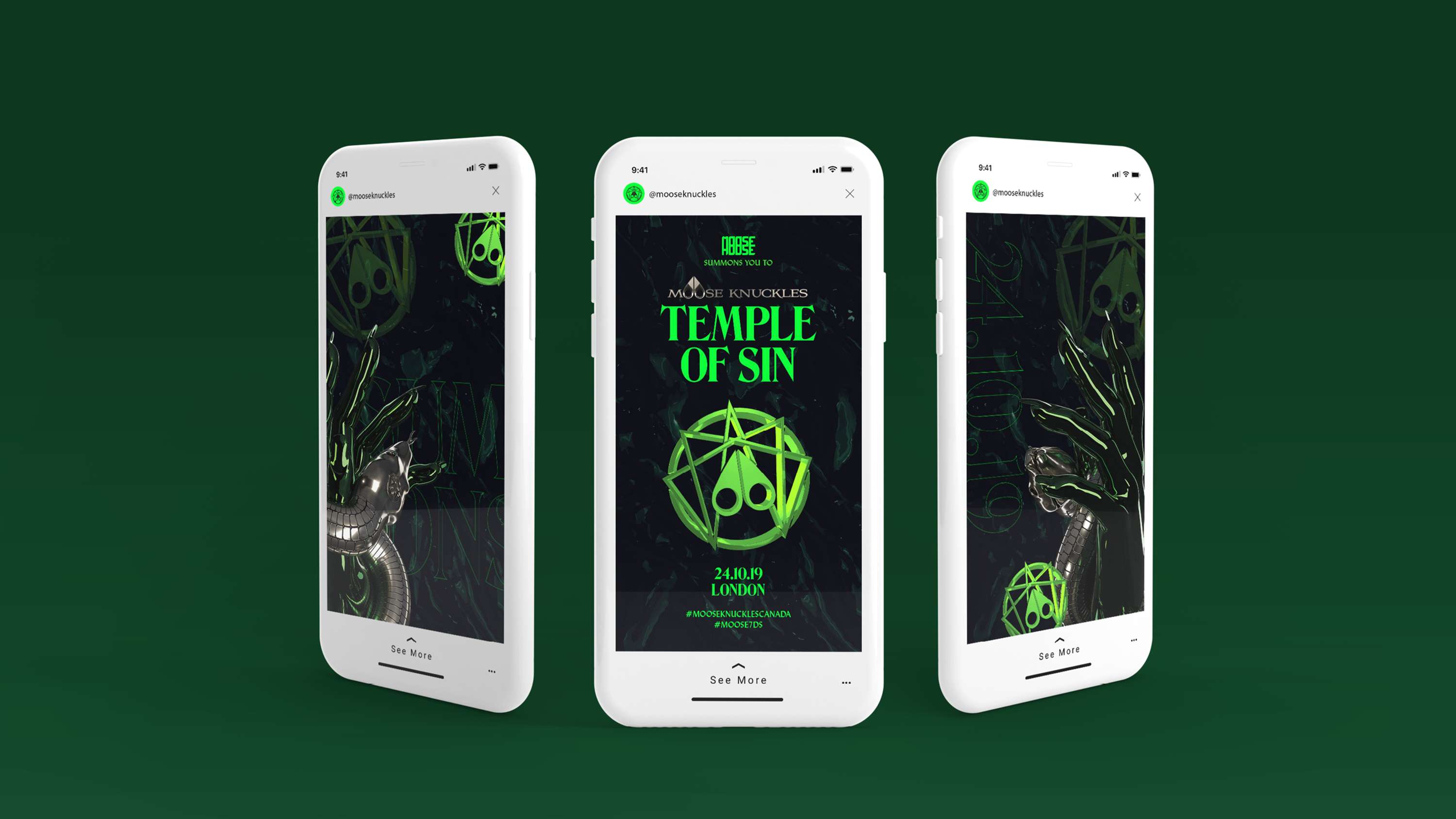 Moose Knuckles – Temple of Sin by Jesse Webb