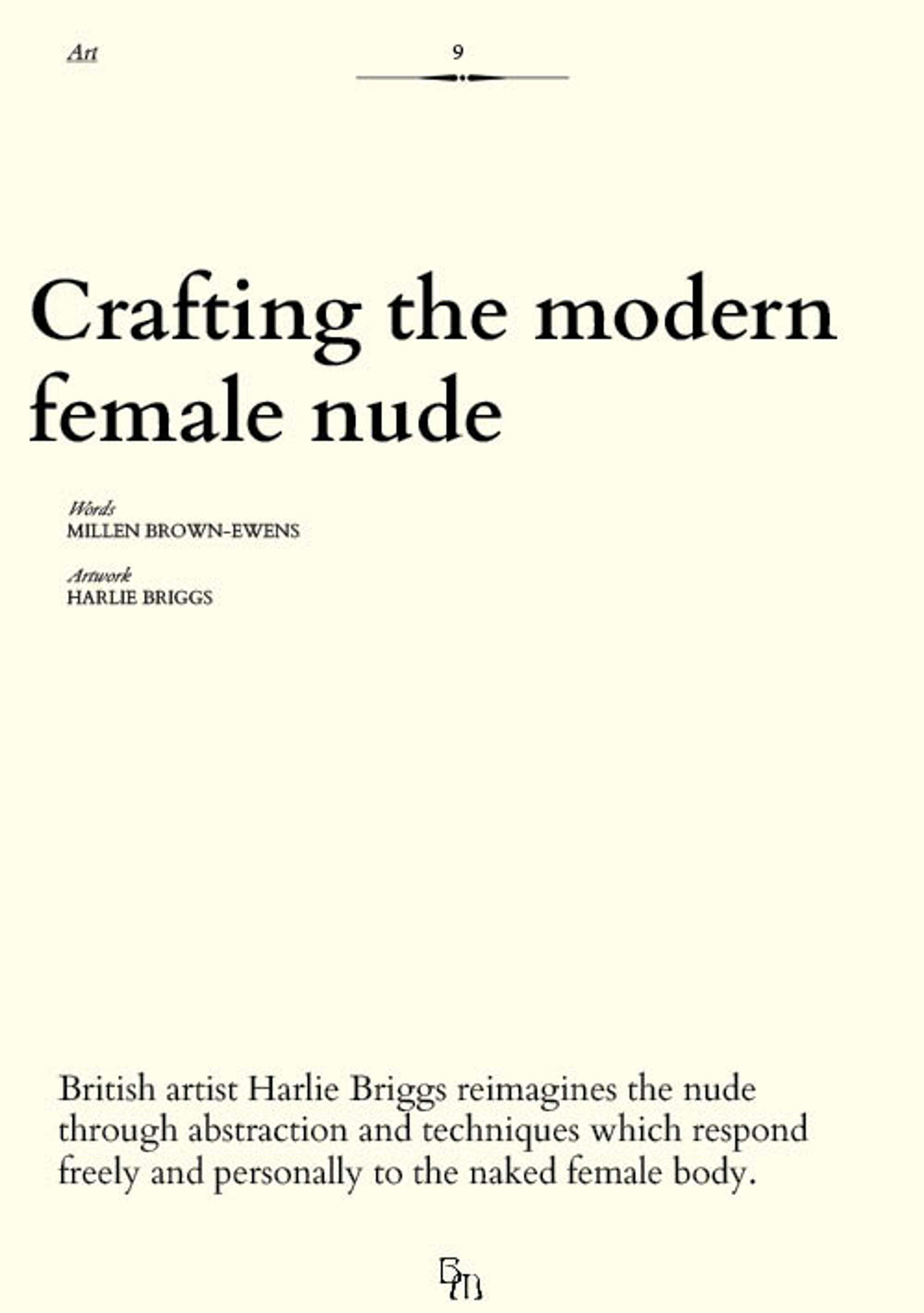 The Bower Monologues- Issue 001 by Millen Brown-Ewens