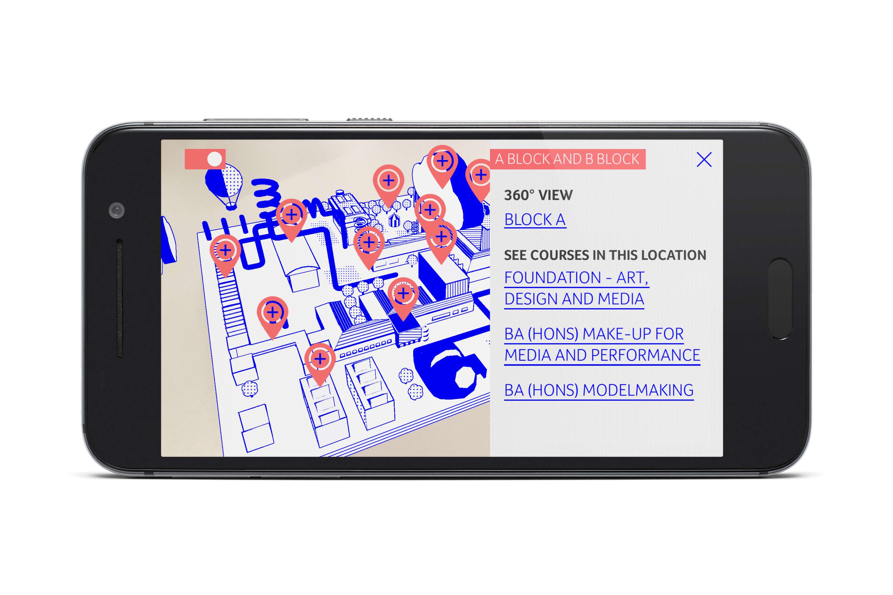 Making the Arts University Bournemouth(AUB) Campus global with AR by Jason Hancock