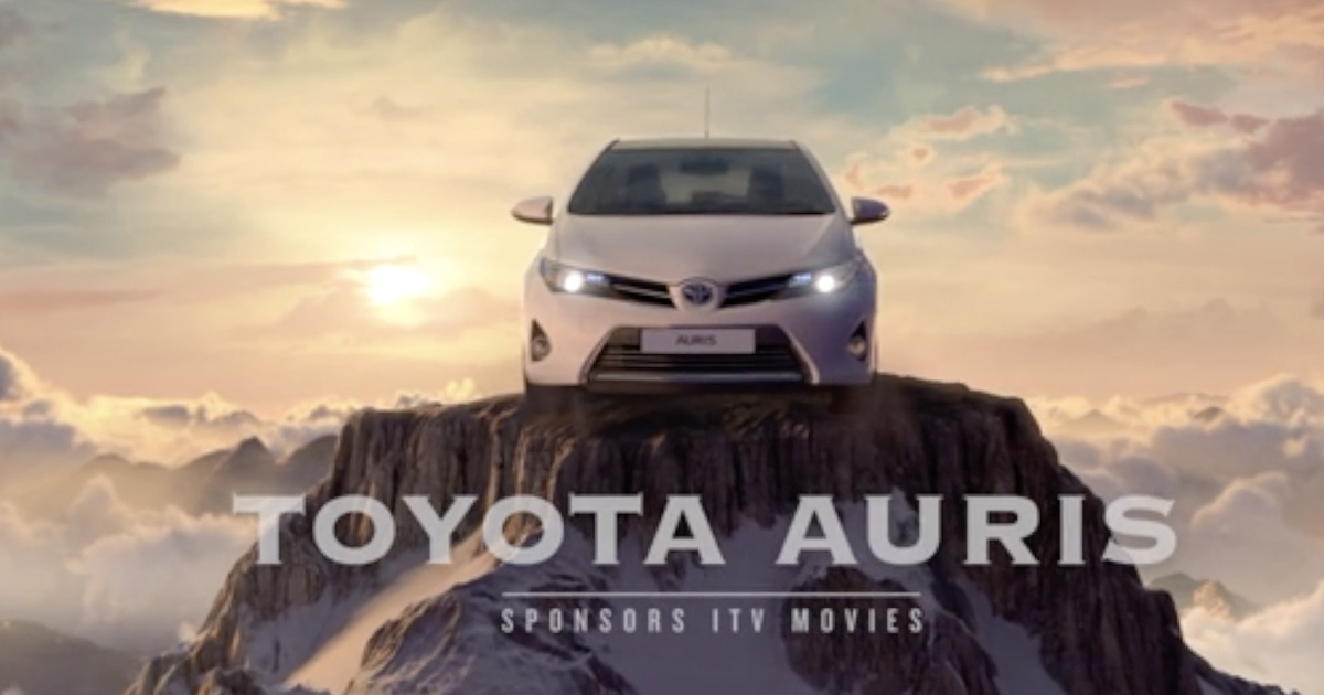 Toyota sponsors movies on ITV The Dots Toyota sponsors movies on ITV The Dots