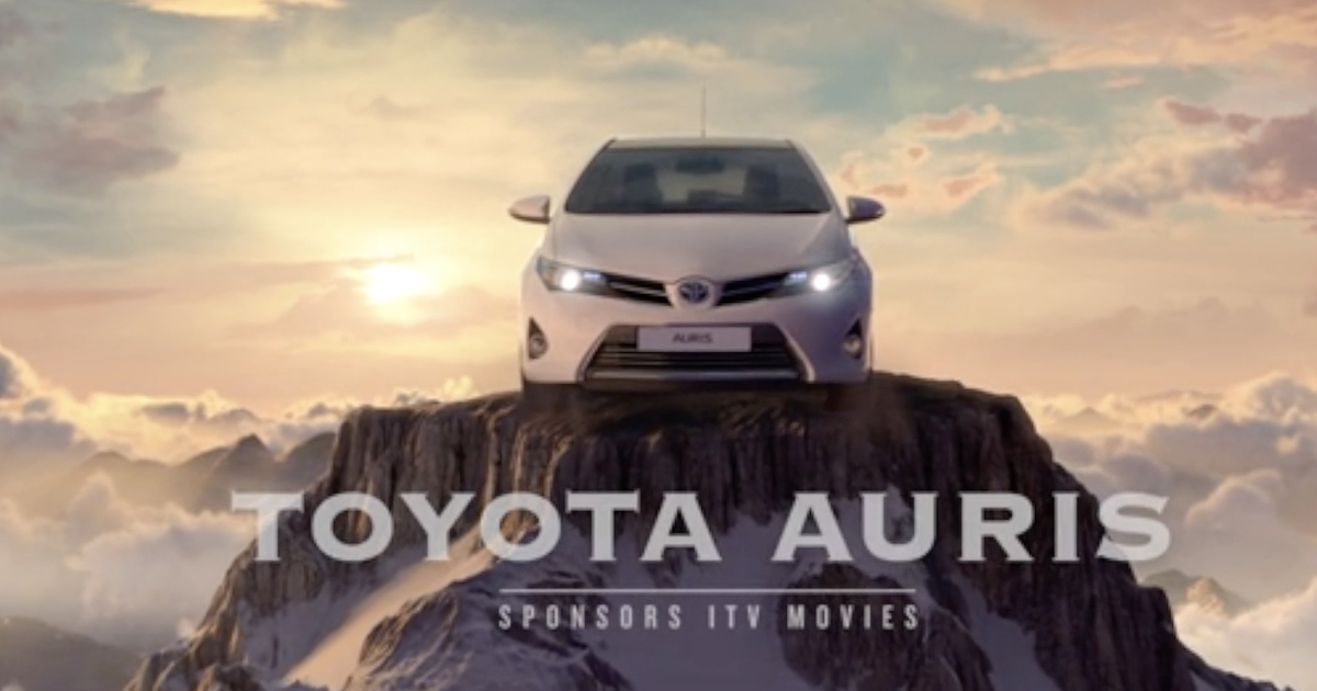 Toyota sponsors movies on ITV The Dots