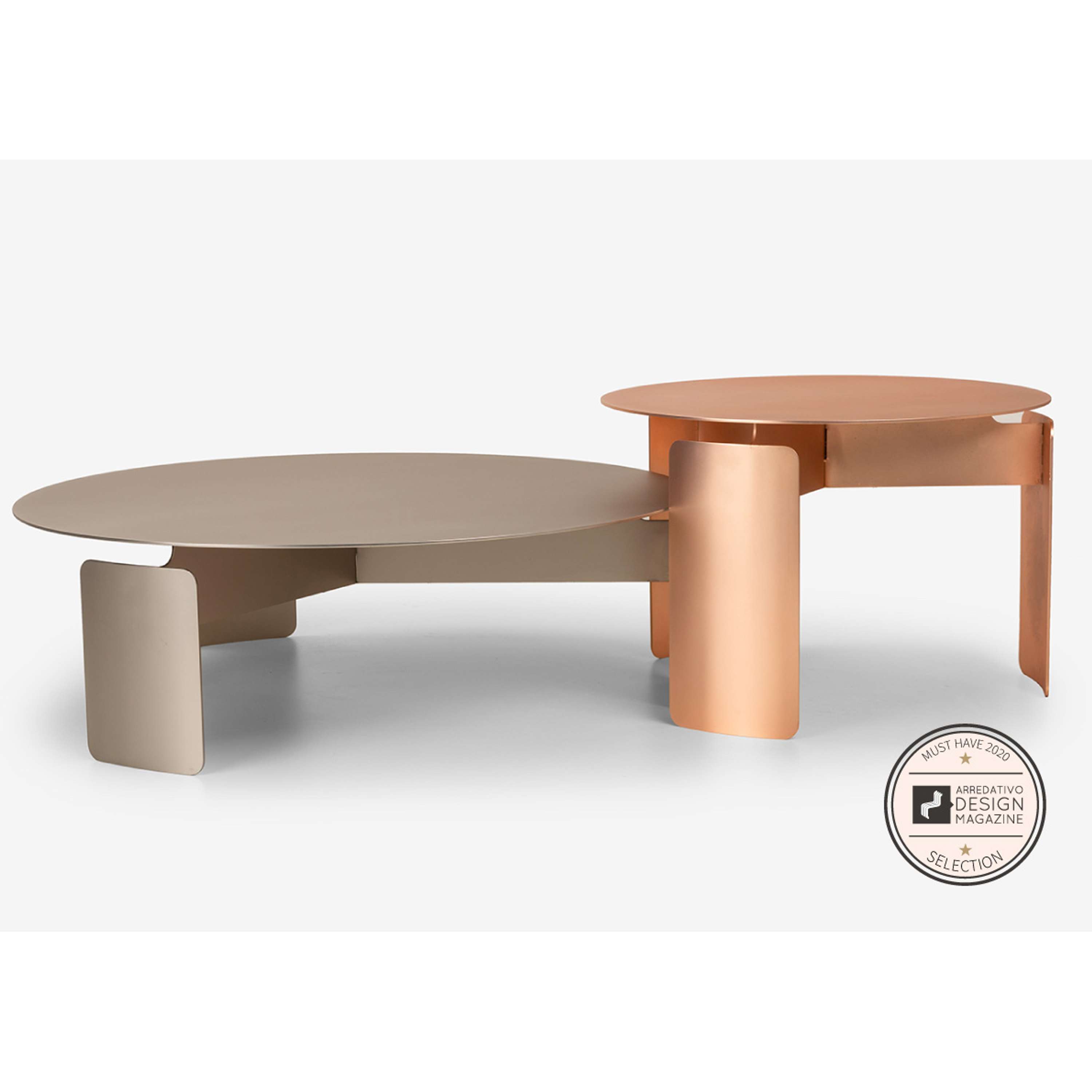 Shirudo tables for Mingardo by Elisa Honkanen