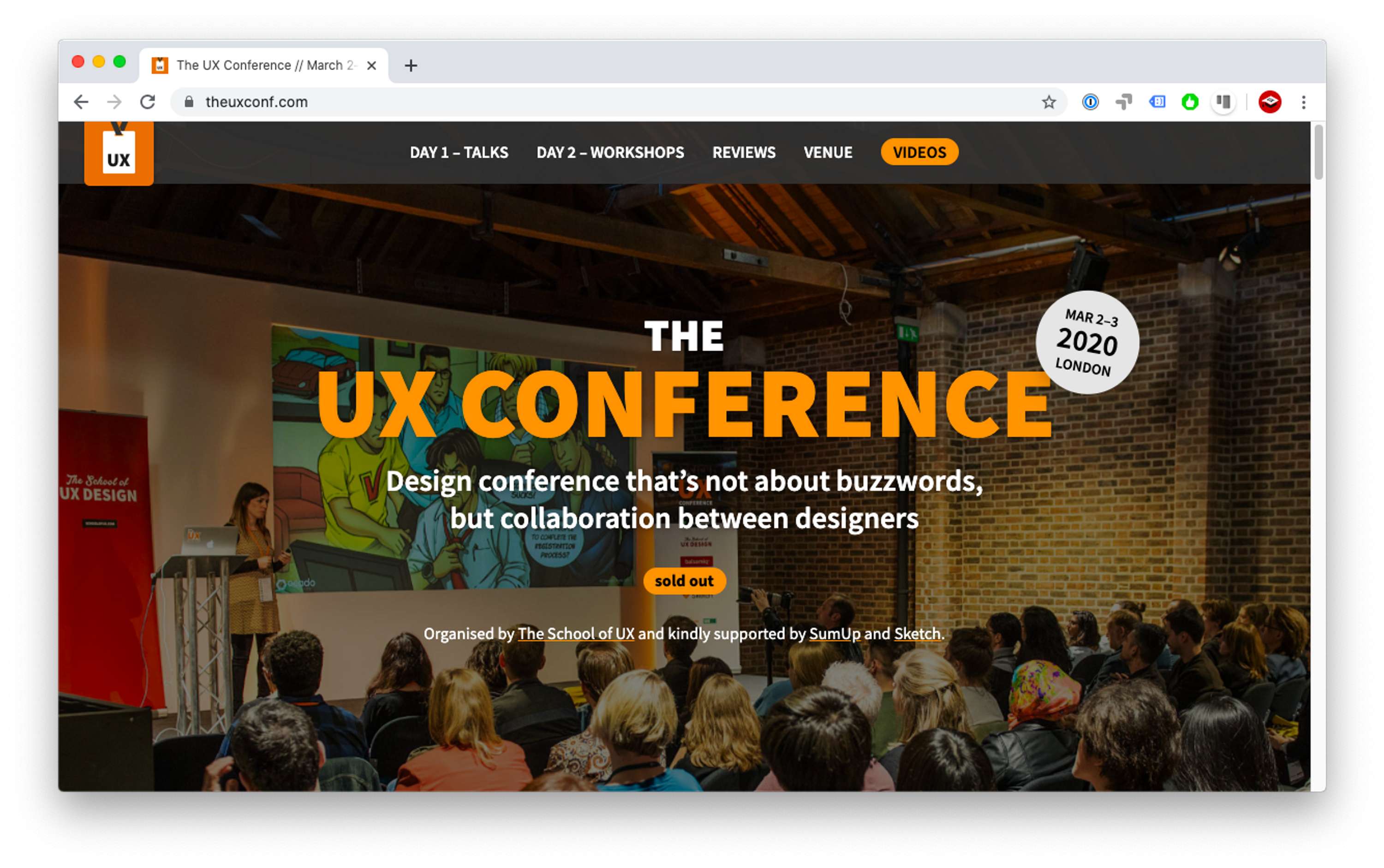 The UX Conference by Sergei Golubev