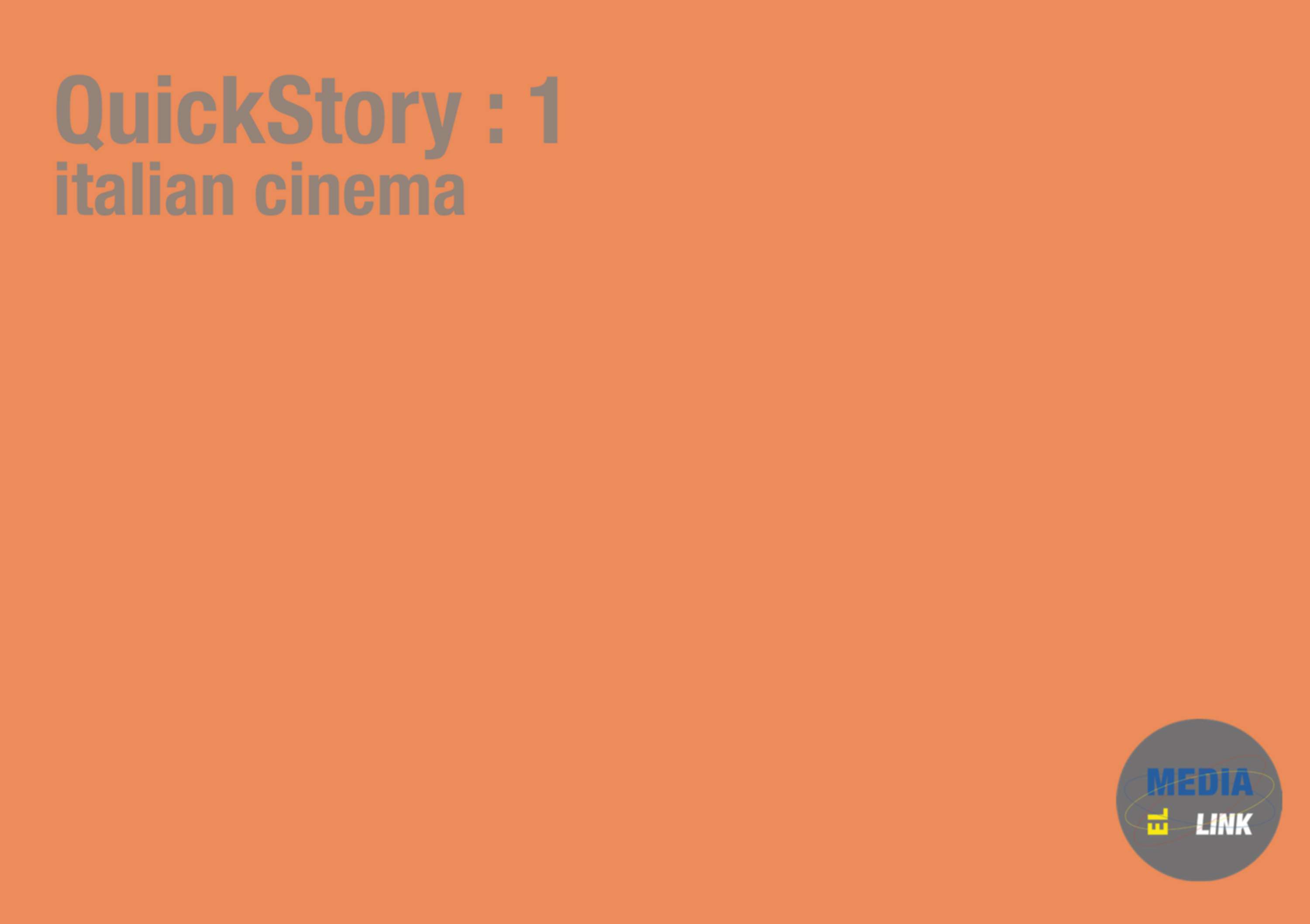 QuickStory : 1 by El Media Link
