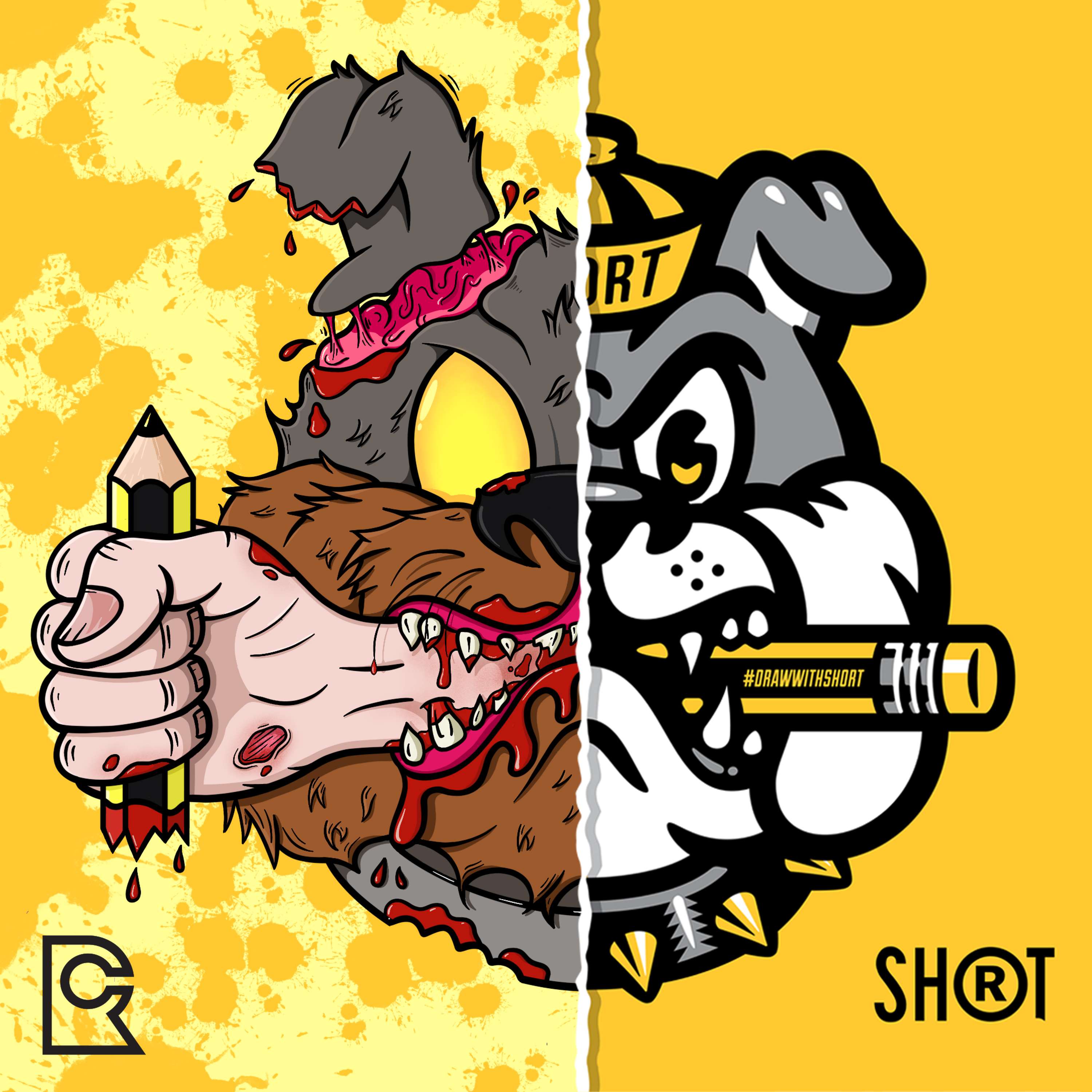 Draw With Short - The Mighty Short Collaboration by Robert Chapman