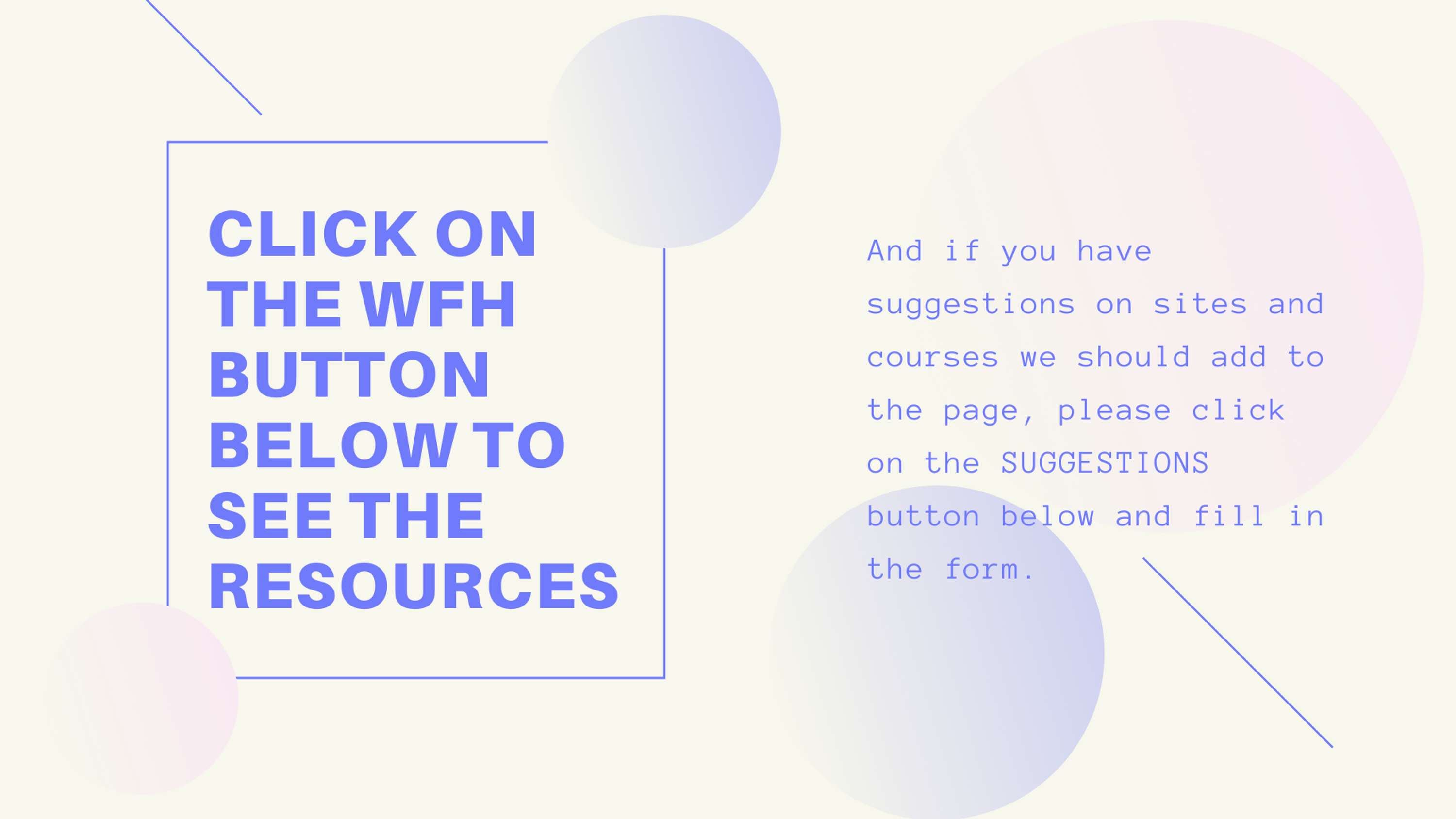 WFH: Self Development Resources by APA