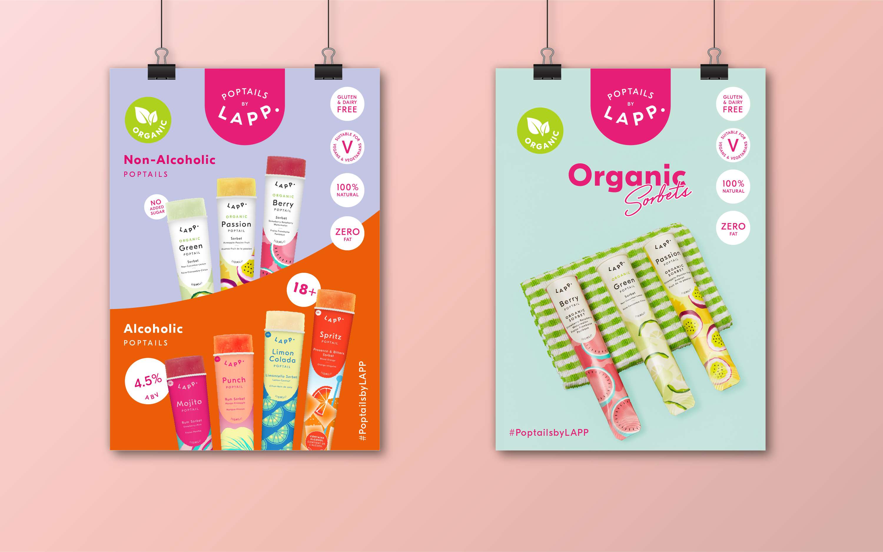 Poptails by LAPP | Cocktail Sorbets by Jo Crossley