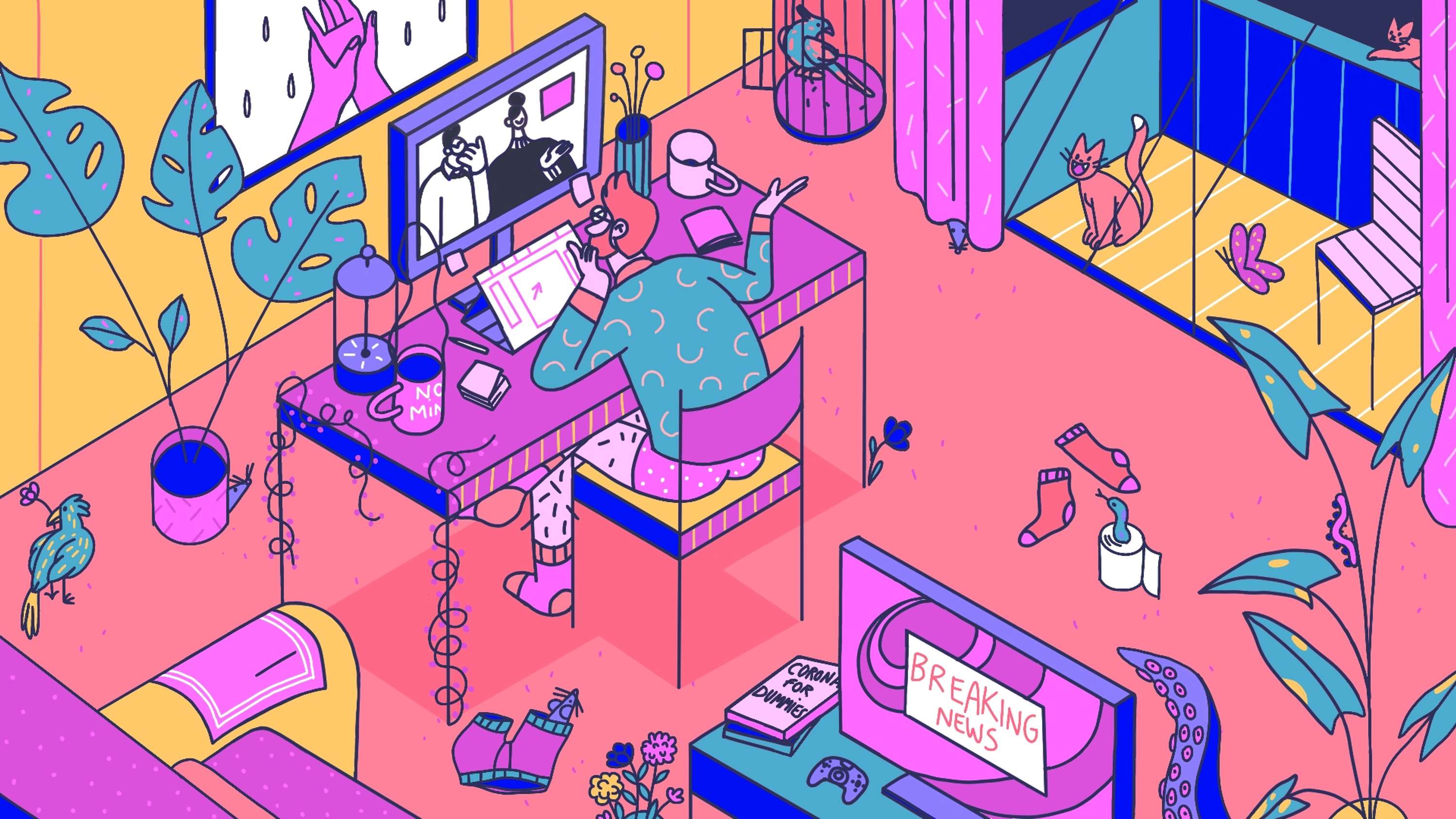 Freelancing by Esther Lalanne