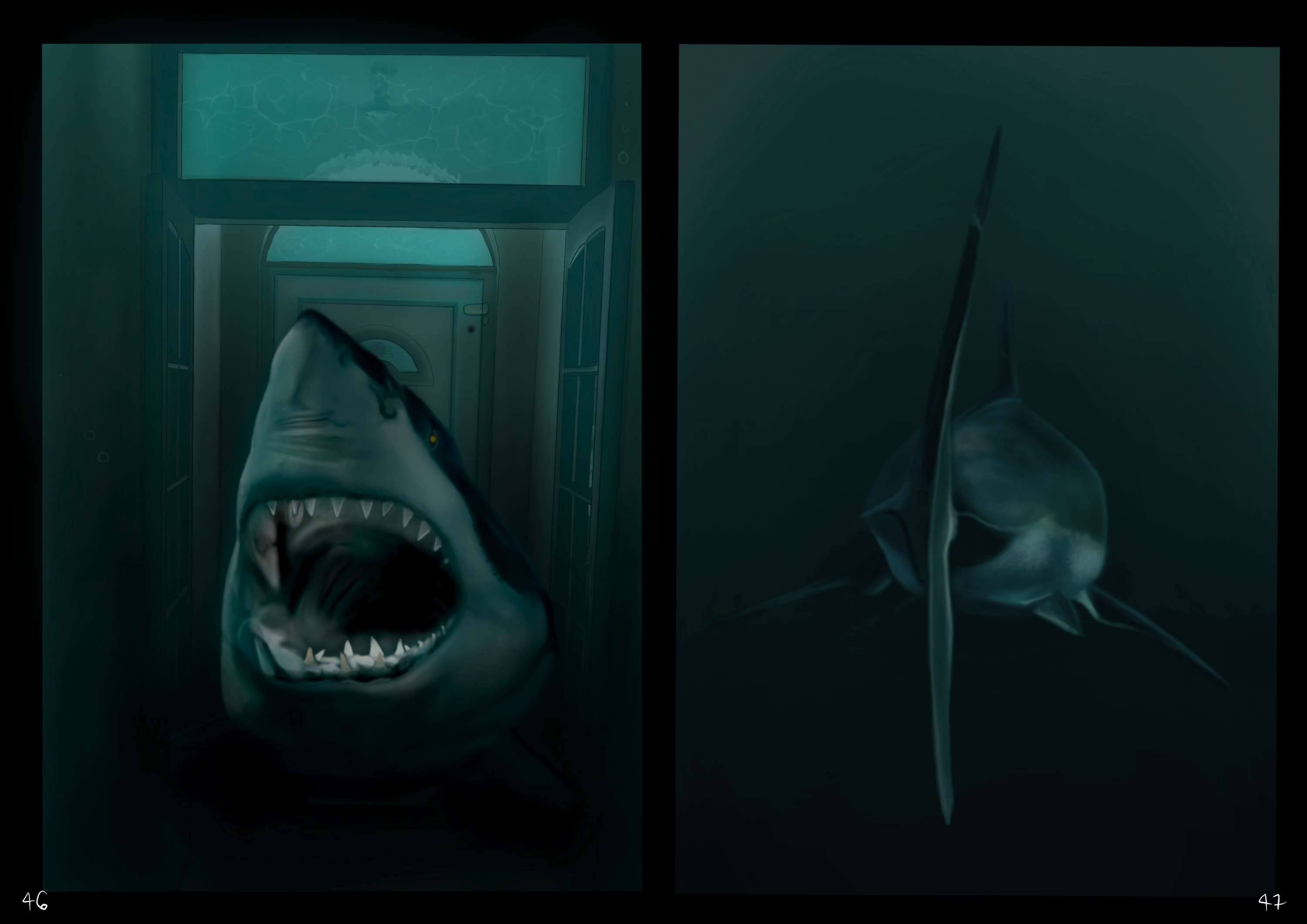 Concept art for a 2D Animation by Evelynne Stamp