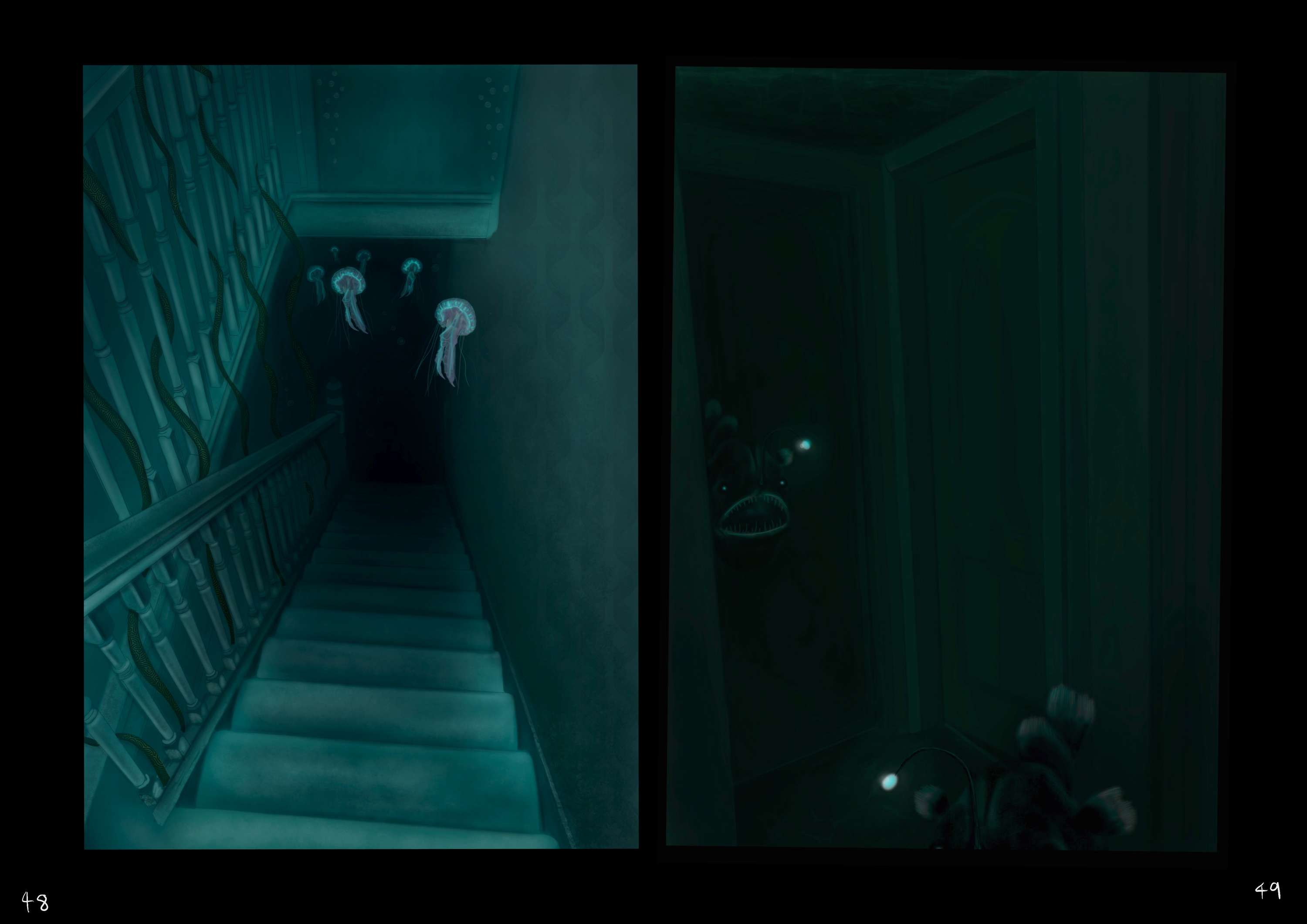 Concept art for a 2D Animation by Evelynne Stamp