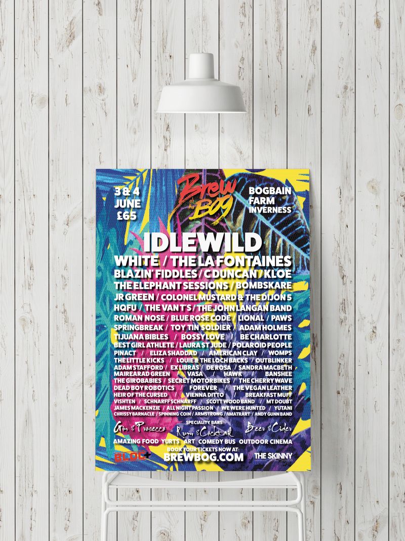 Festival poster by Yvonne Murray