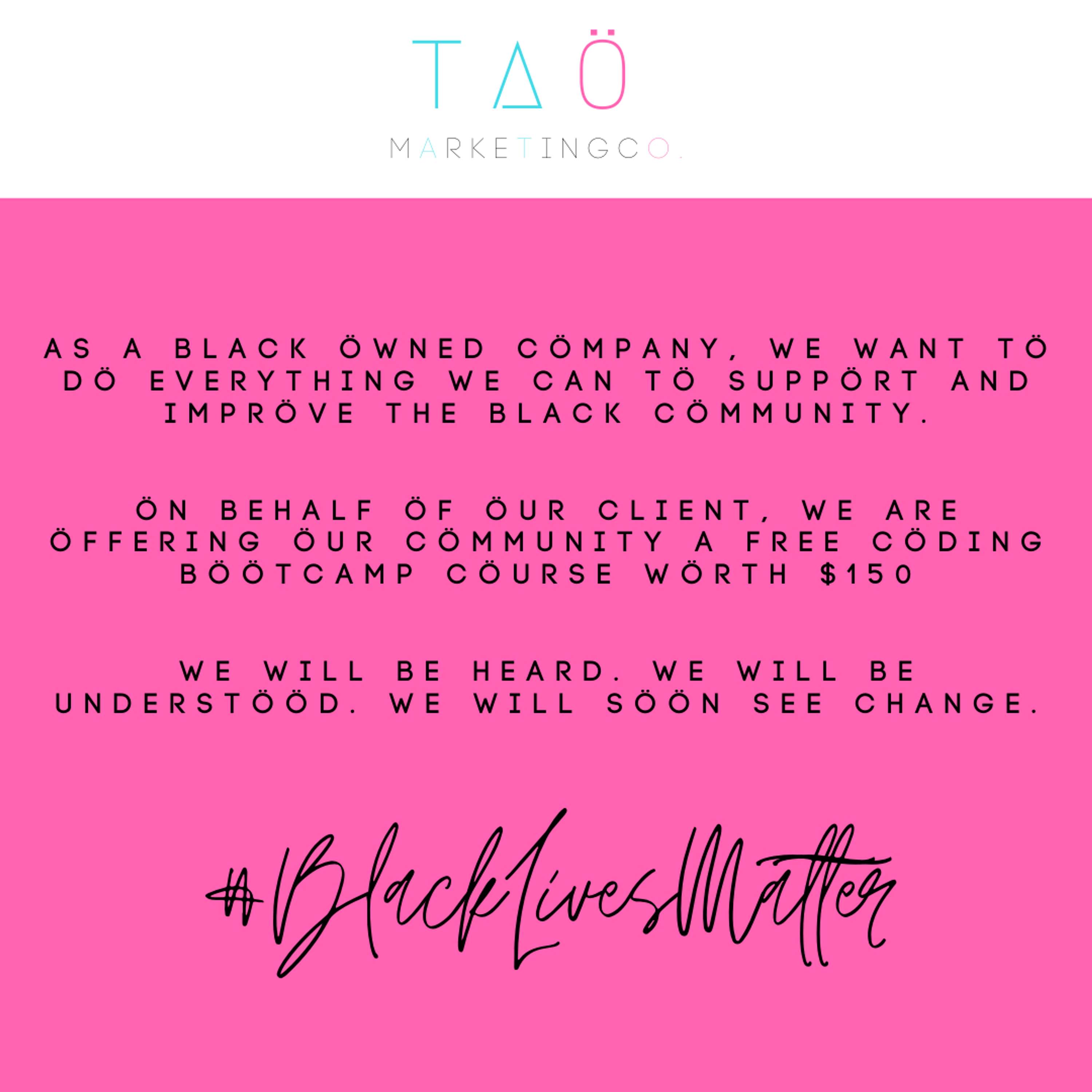 supporting the black community by Taofiqah A.