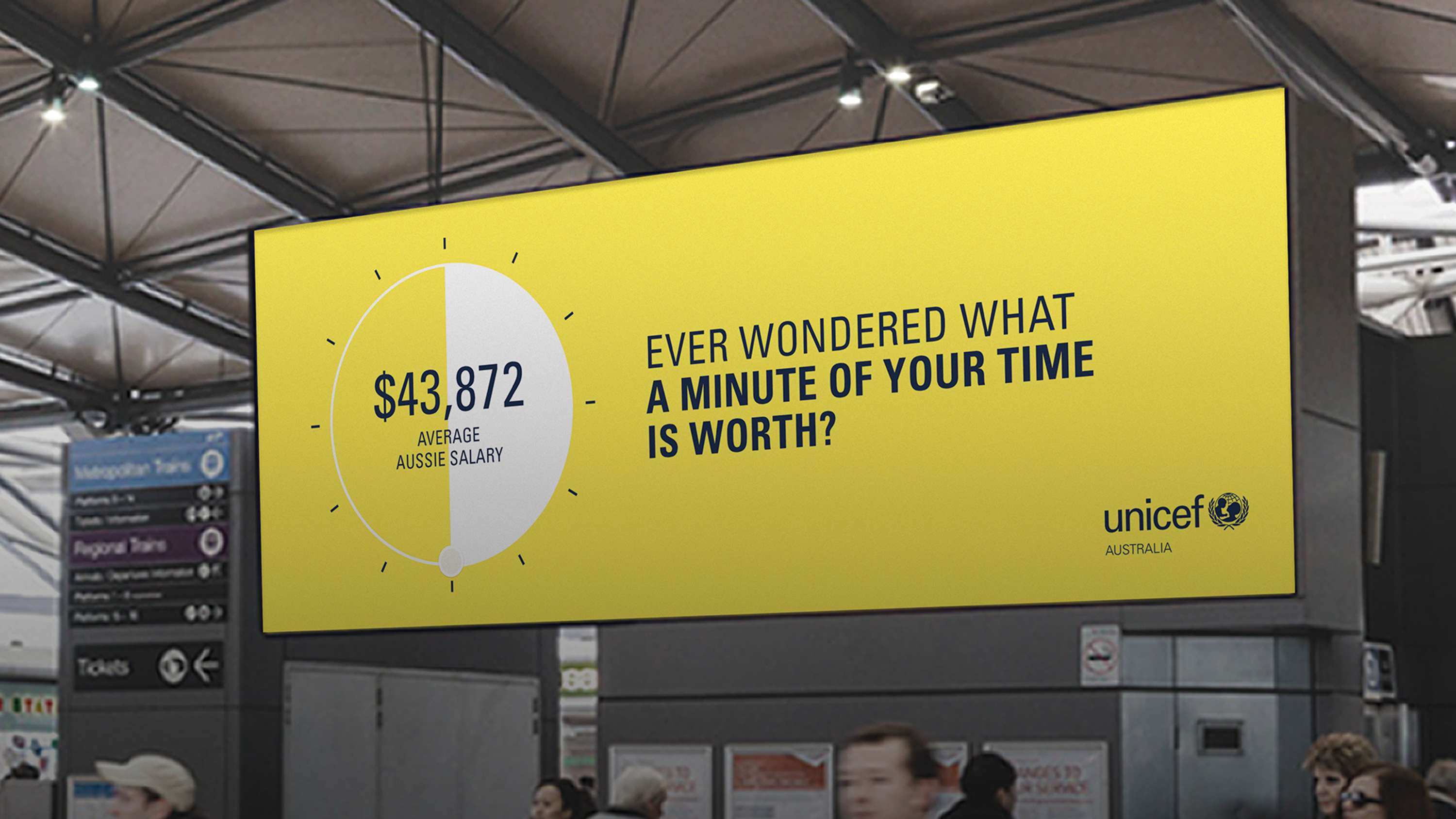 UNICEF | Give a minute by Emma Leamore