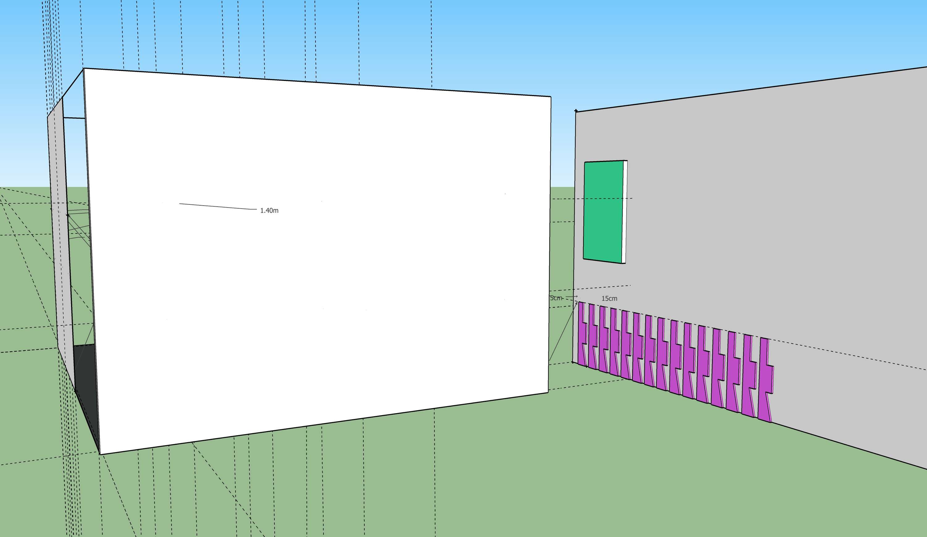Sketchup Exhibition Design/Curation by Roshanak (Roshi) Khakban