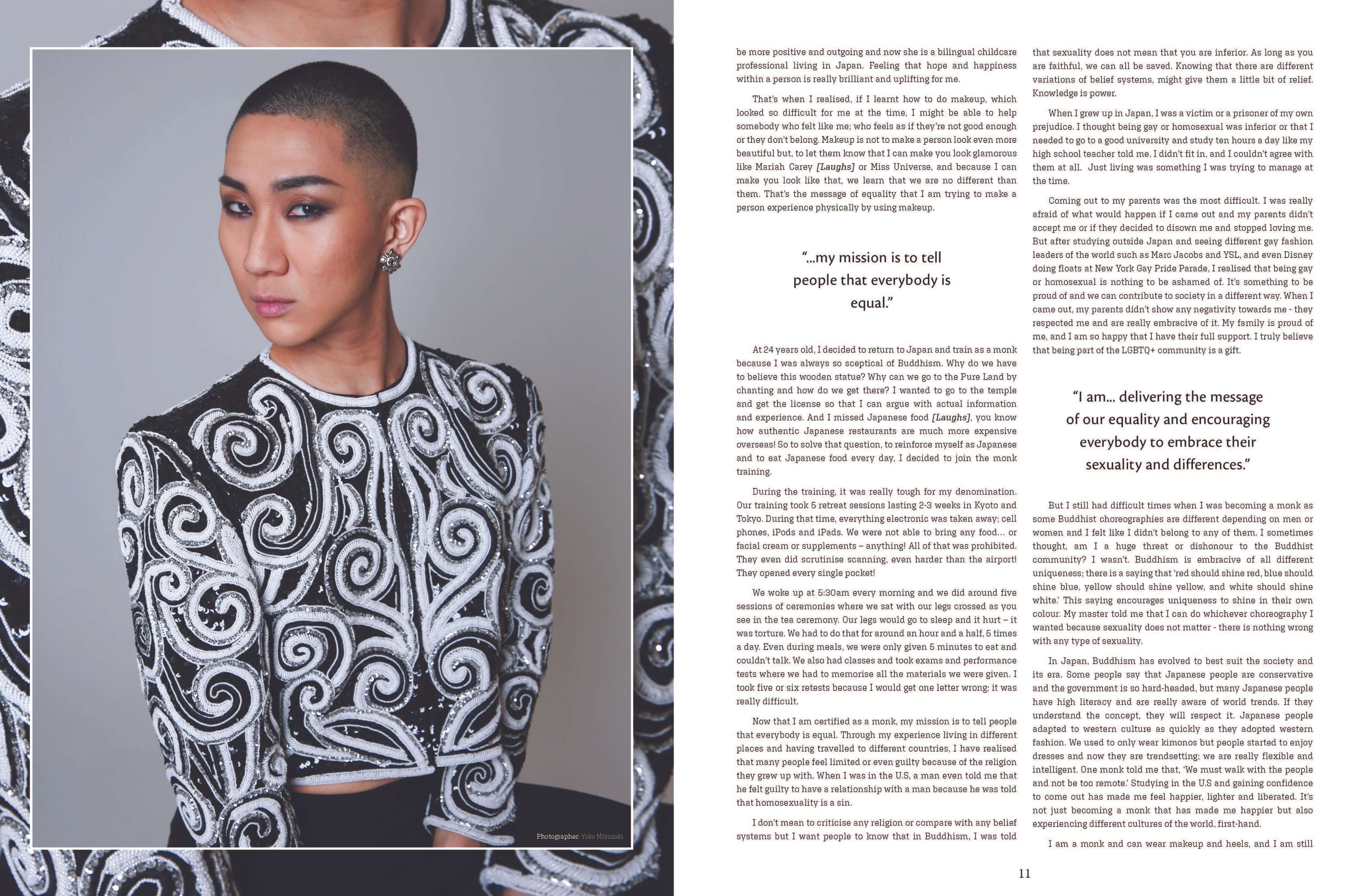 Kodo Nishimura - The Monk Who Wears Heels by Veronica Wong Diffa