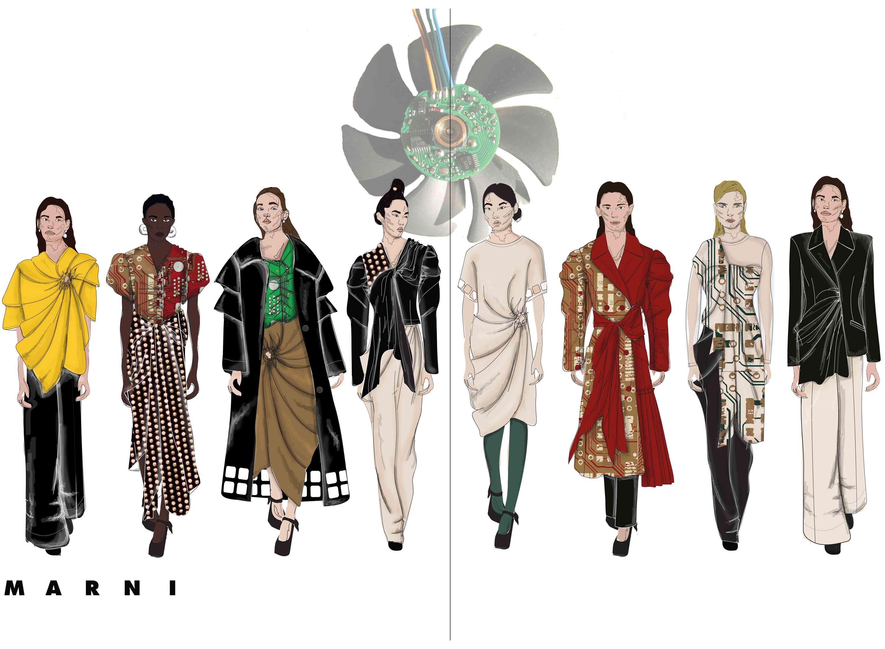 Marni- Inside a computer AW 20 by Kimberley Search