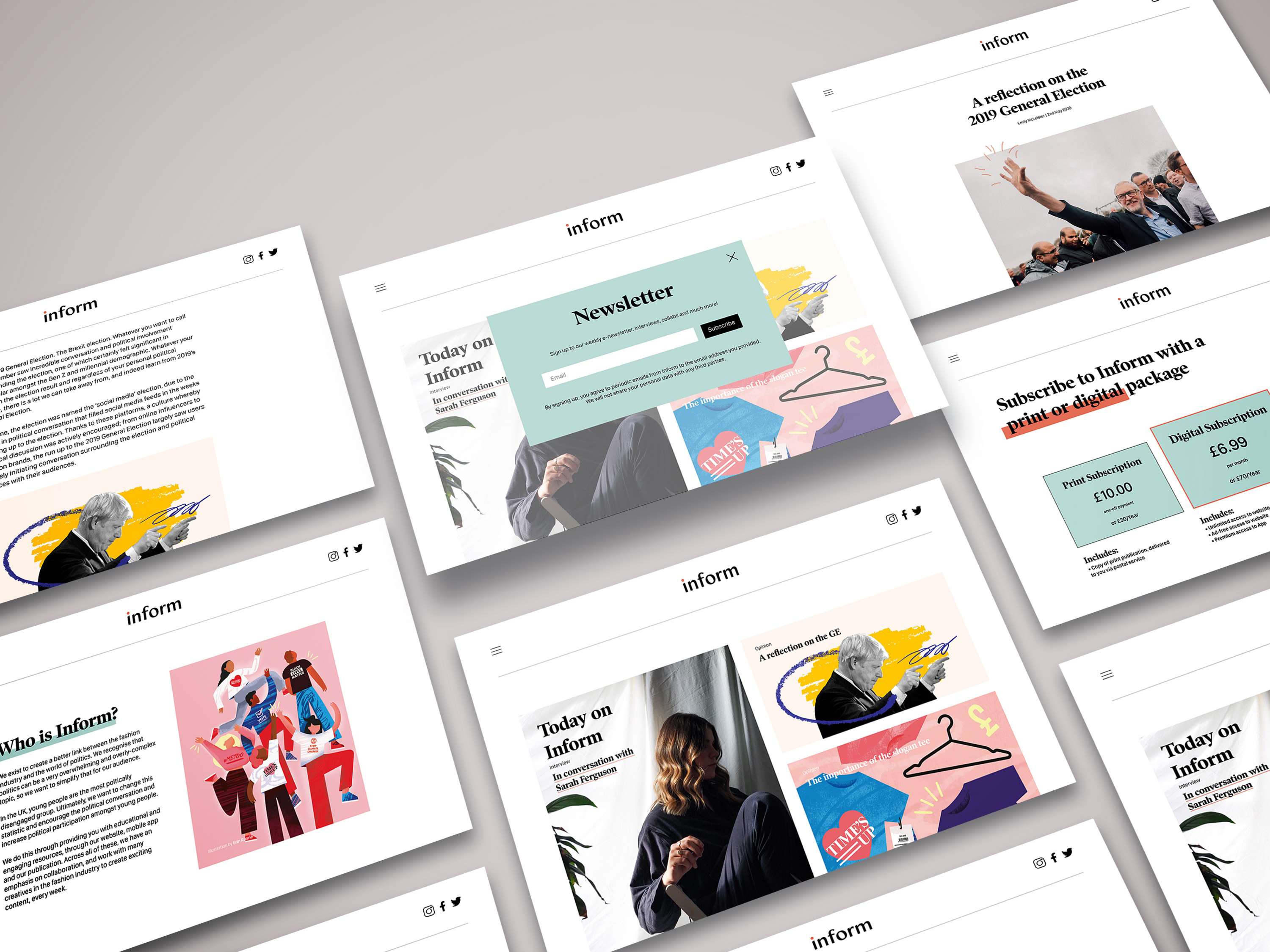 Inform: Brand Strategy, Communication & Feature Writing by Emily Moorman