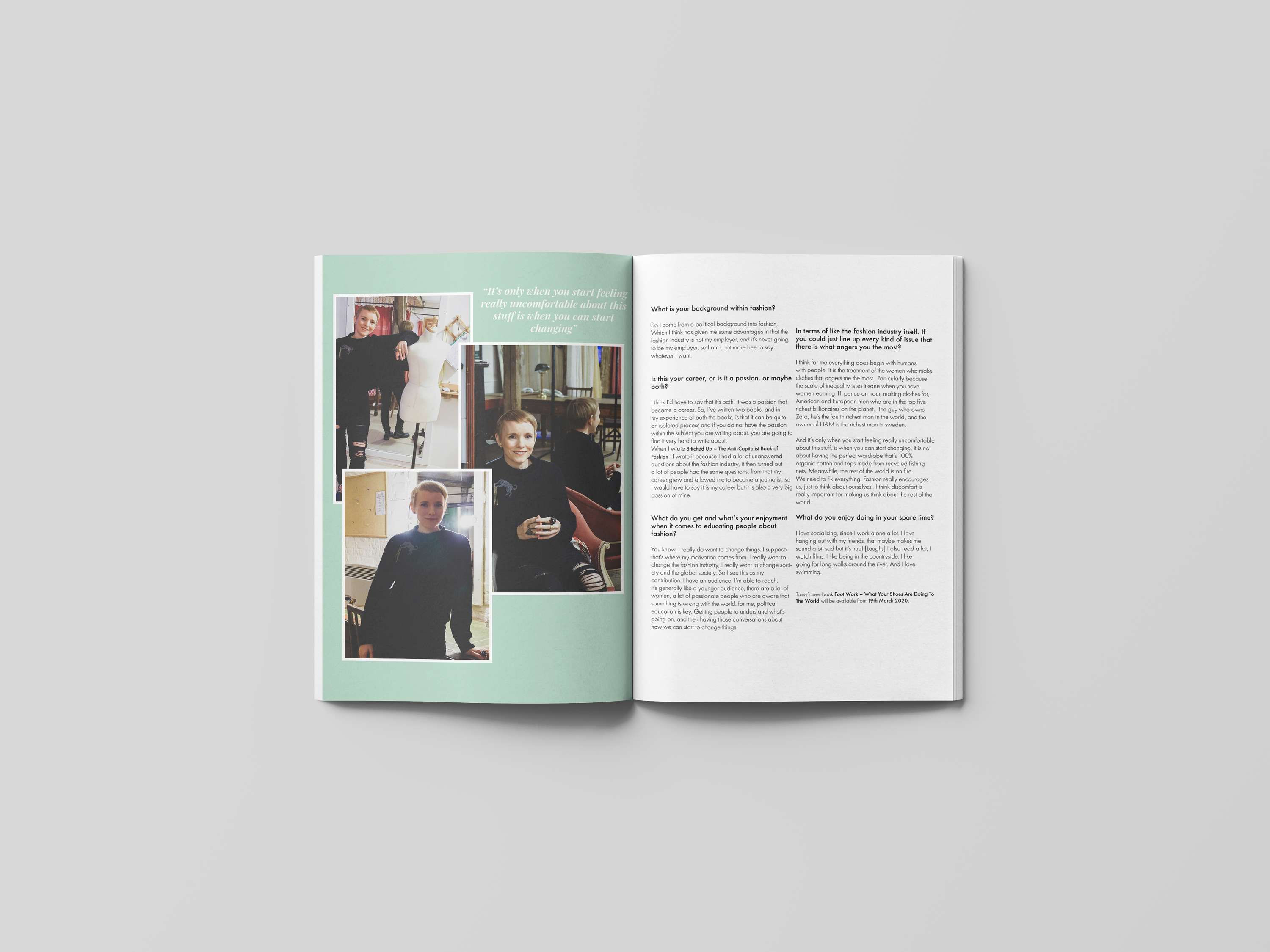 ISSUE 13: Riposte Feature by Michelle Woods