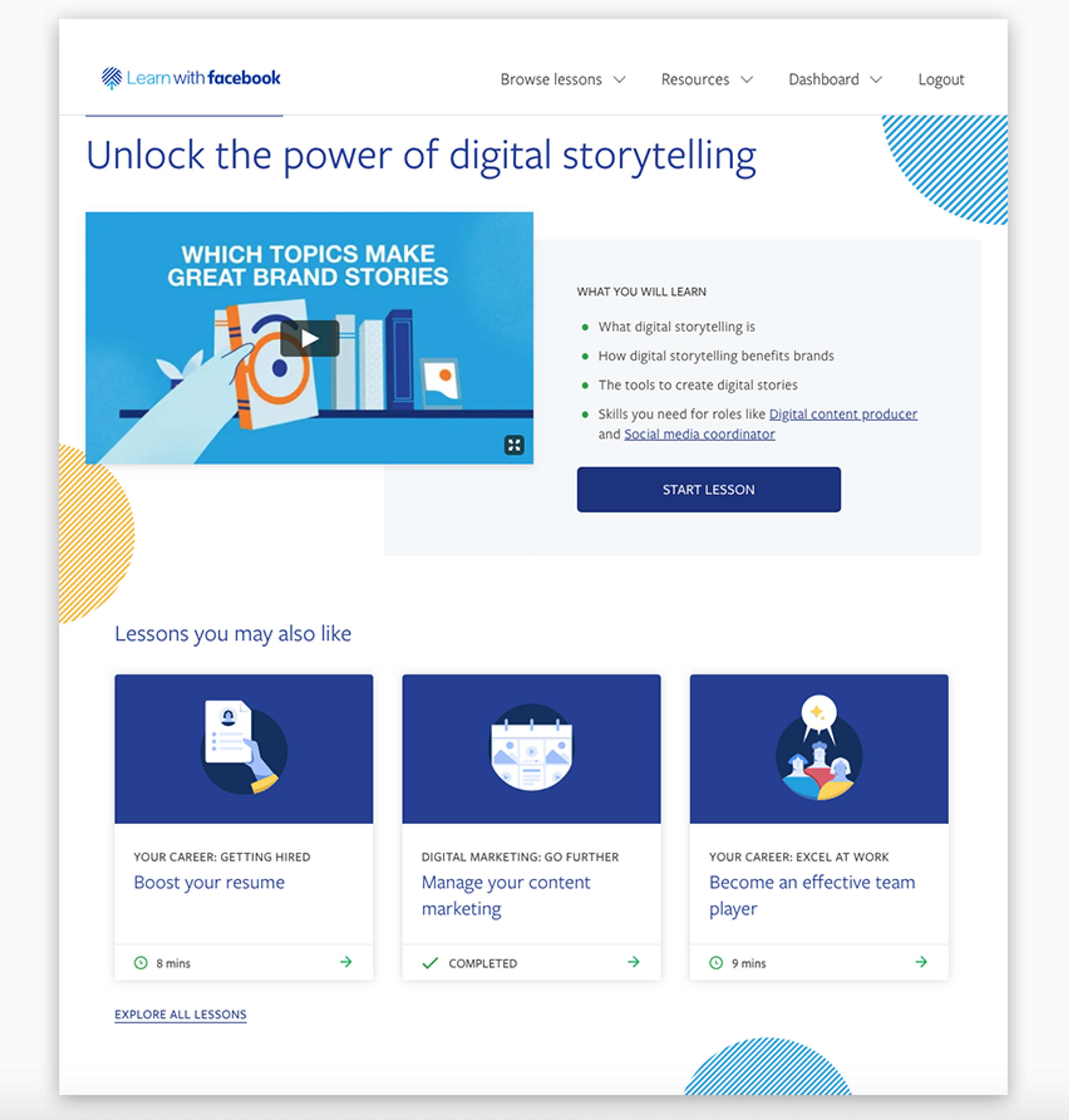 Learn with Facebook by Nicky Anstice