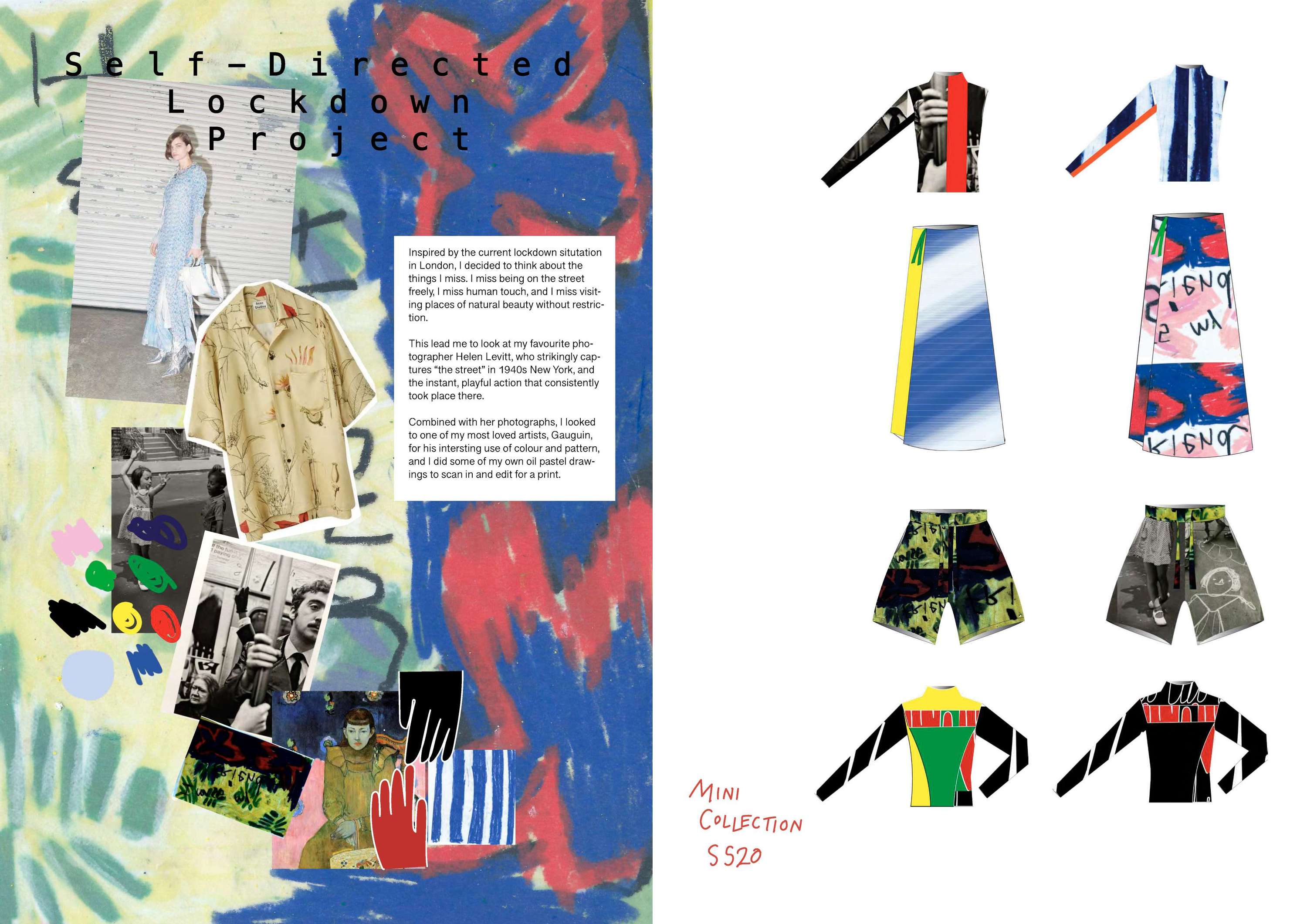 "THINGS I MISS" Self-Directed Lockdown Print Project SS20 by Hermione Read