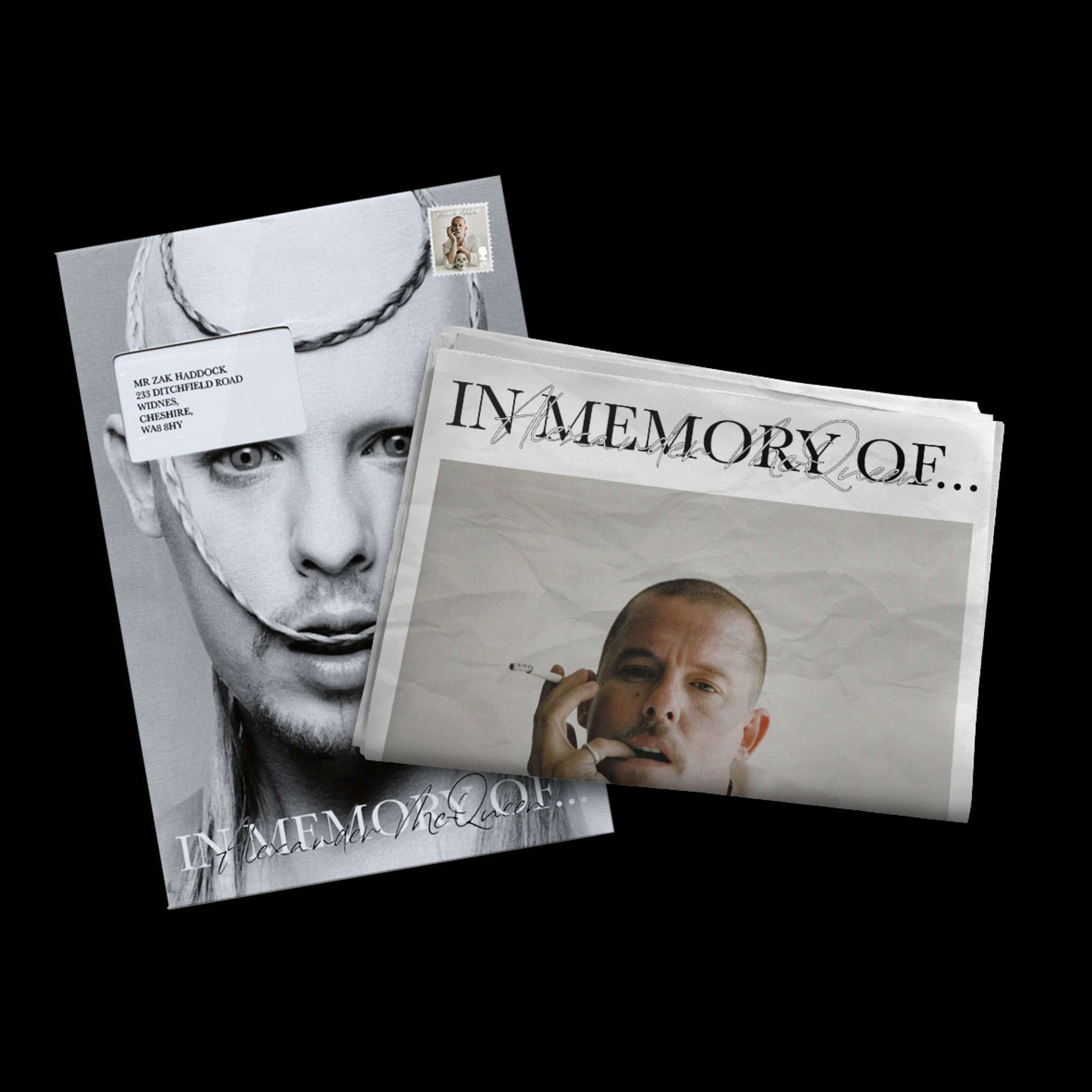 In Memory of Alexander McQueen by Zak Haddock