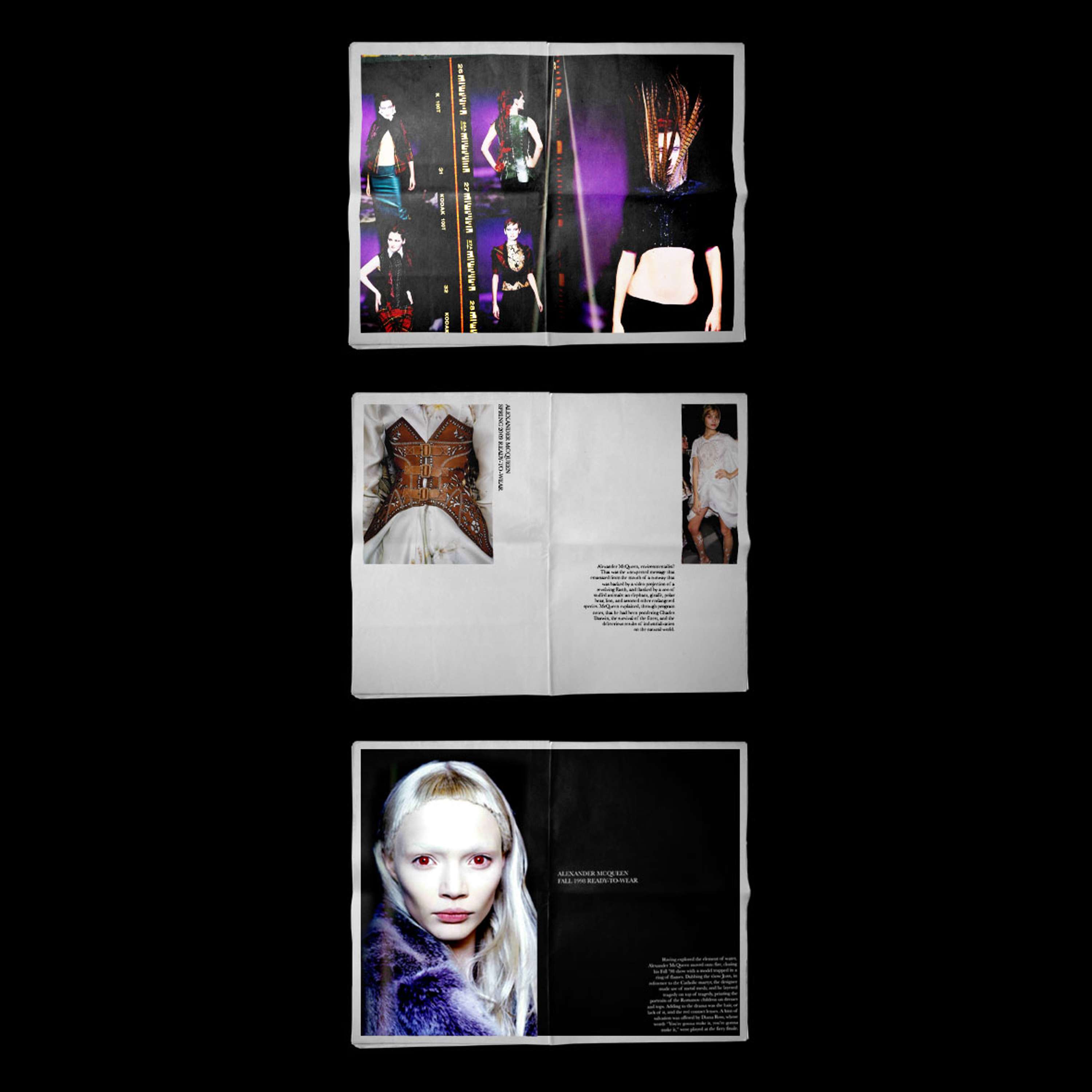 In Memory of Alexander McQueen by Zak Haddock