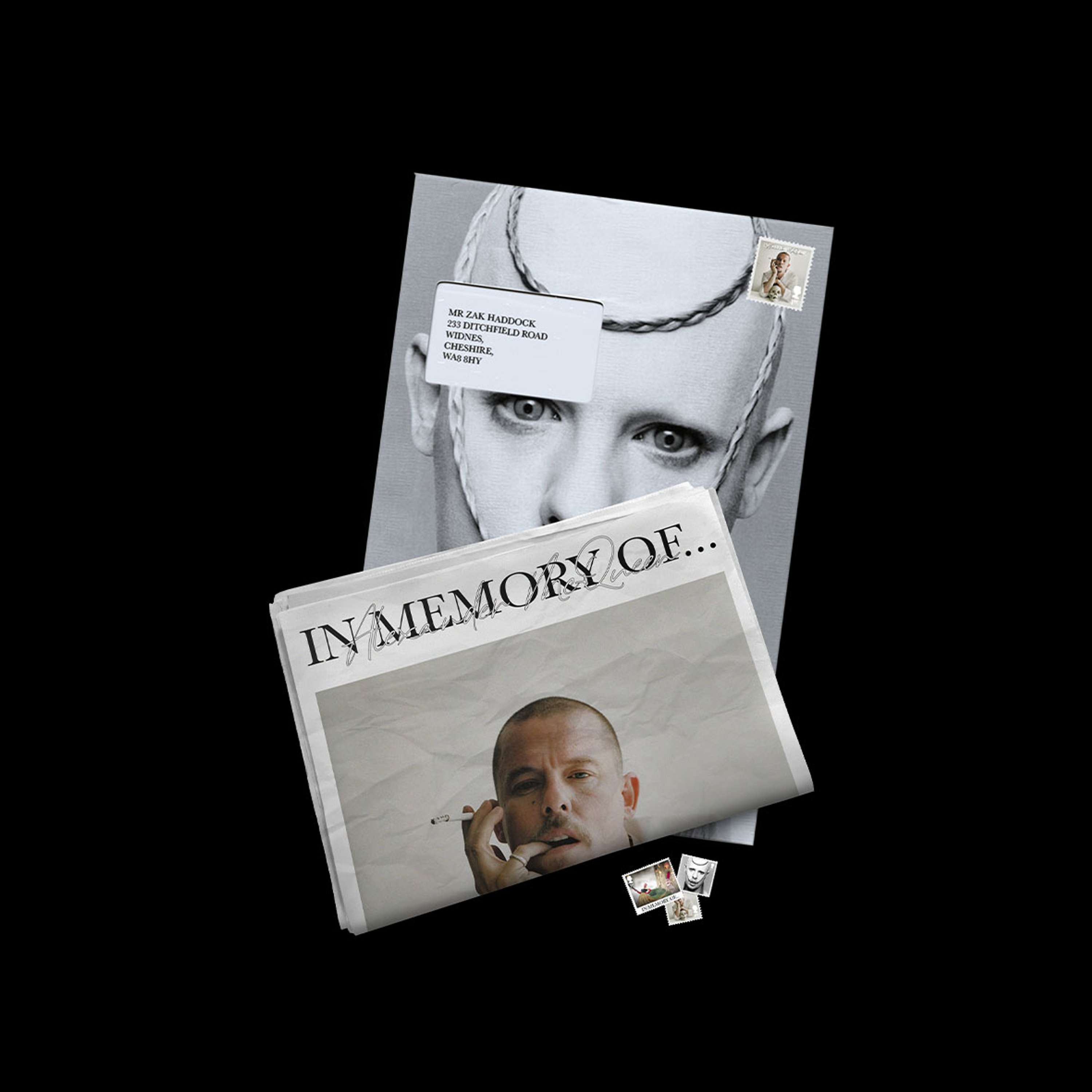 In Memory of Alexander McQueen by Zak Haddock