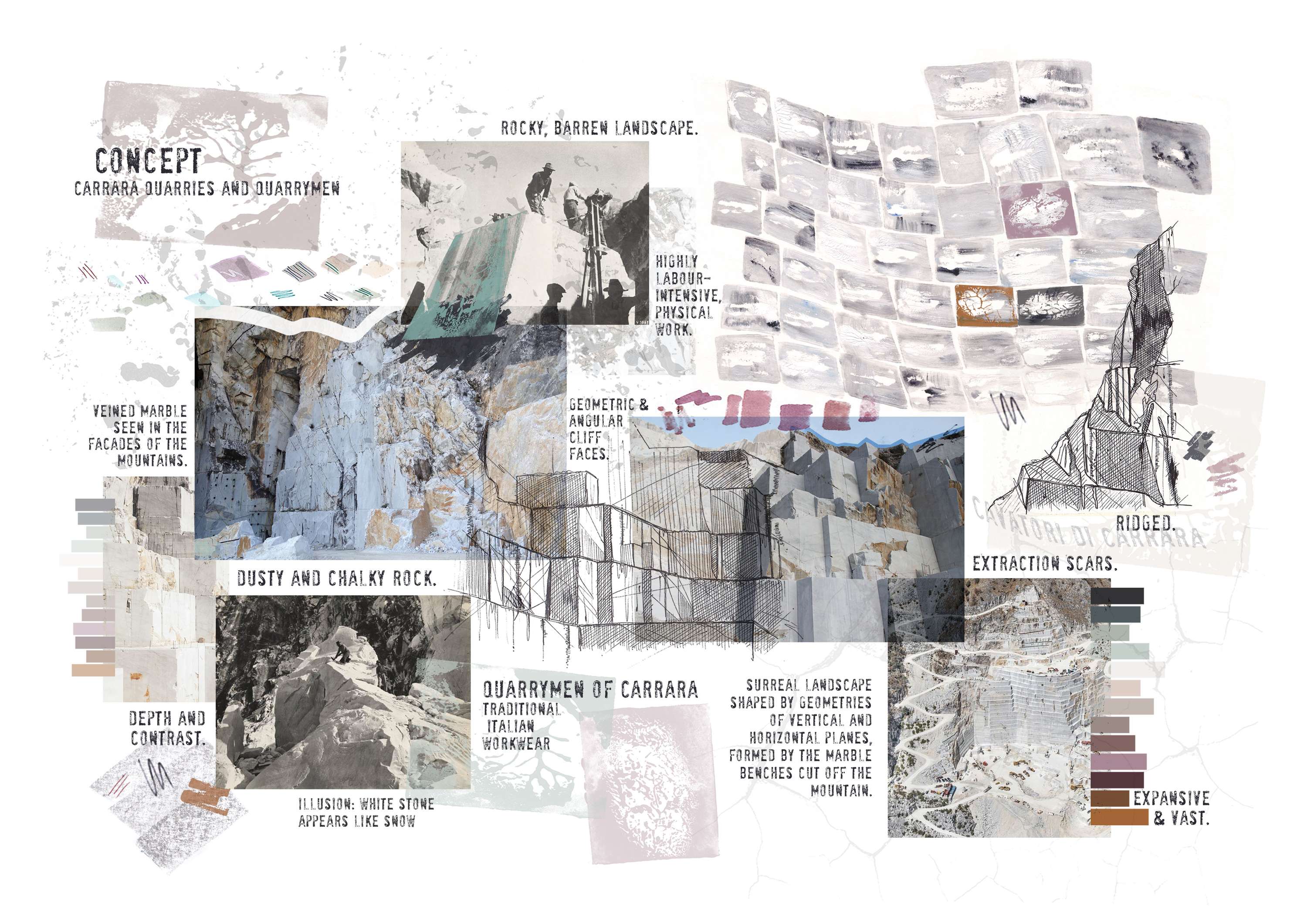 'CARRARA' - Final Major Project. by Megan Andrews