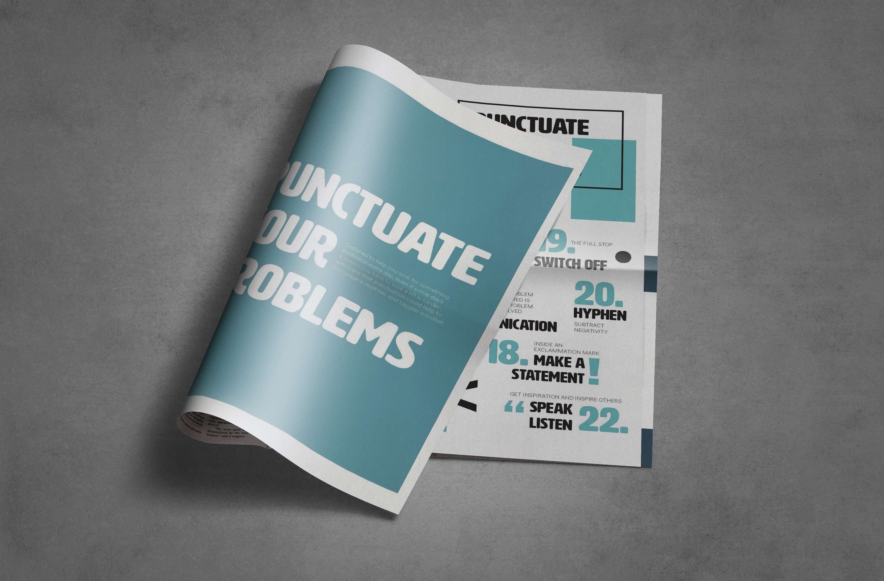Punctuate Your Problems by Chloe Hunter