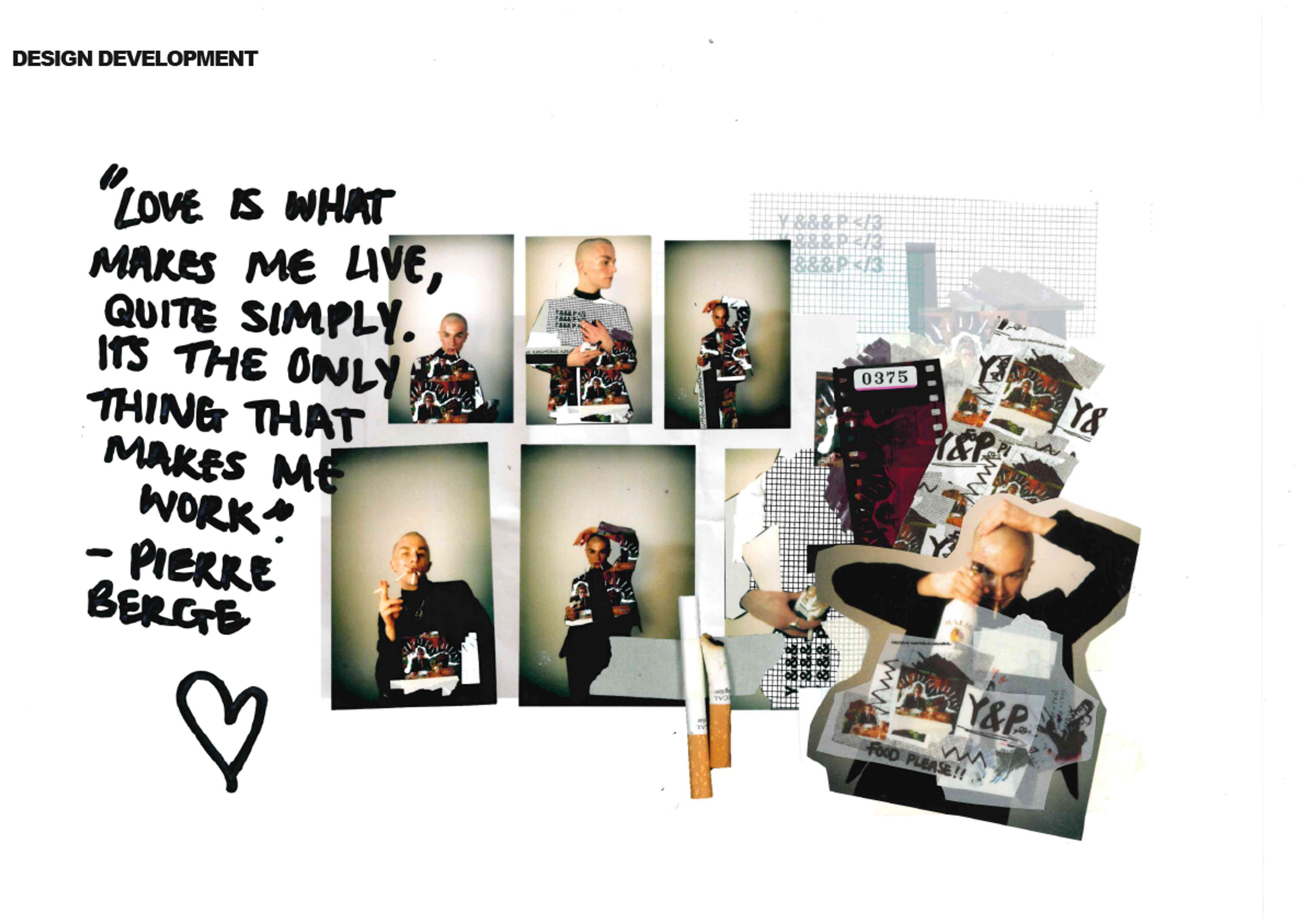 Y& P - creating a sub-brand for Saint Laurent. by Pippa Lee