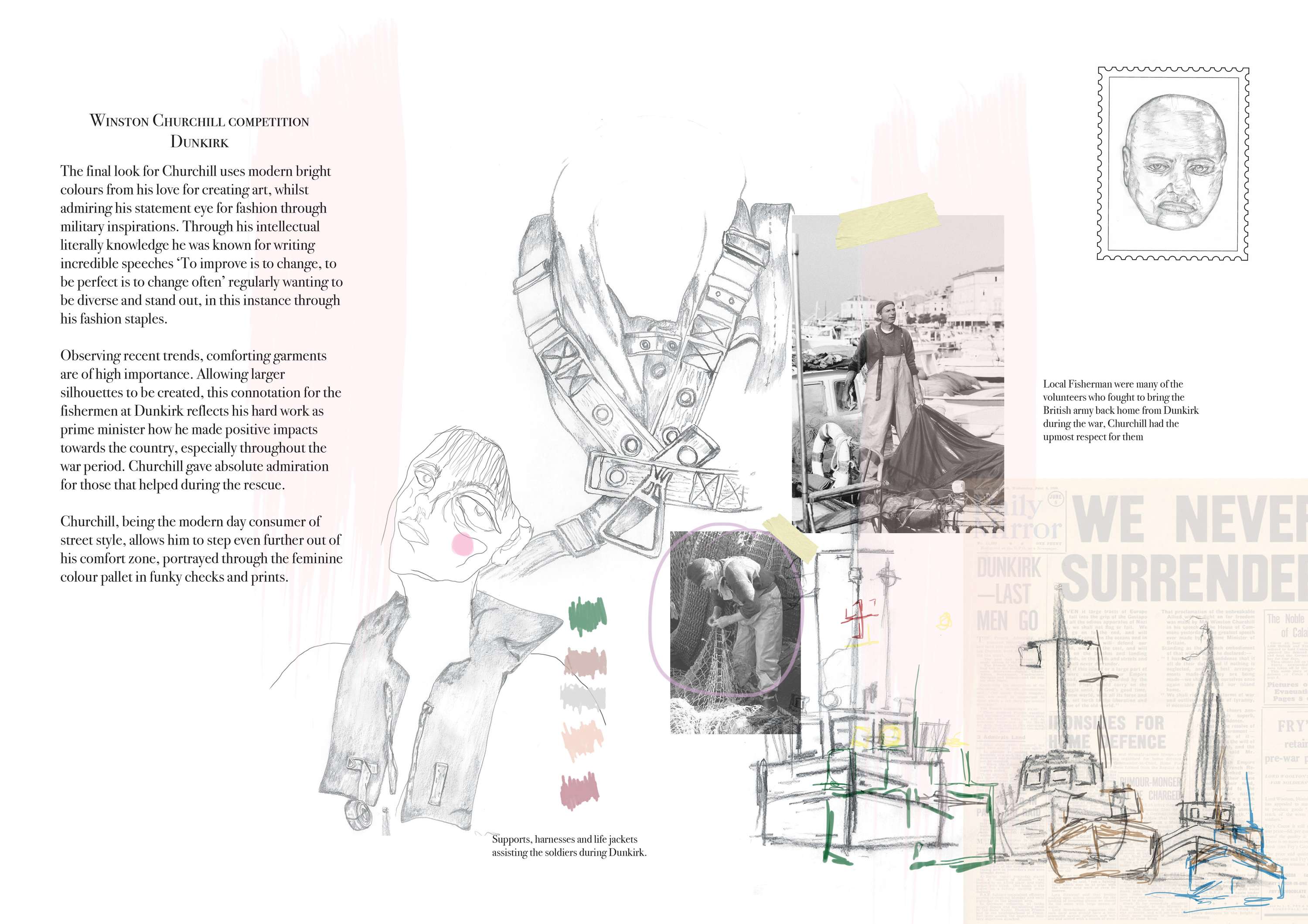 Winston Churchill Competition- Dunkirk Project by Jasmine Holland