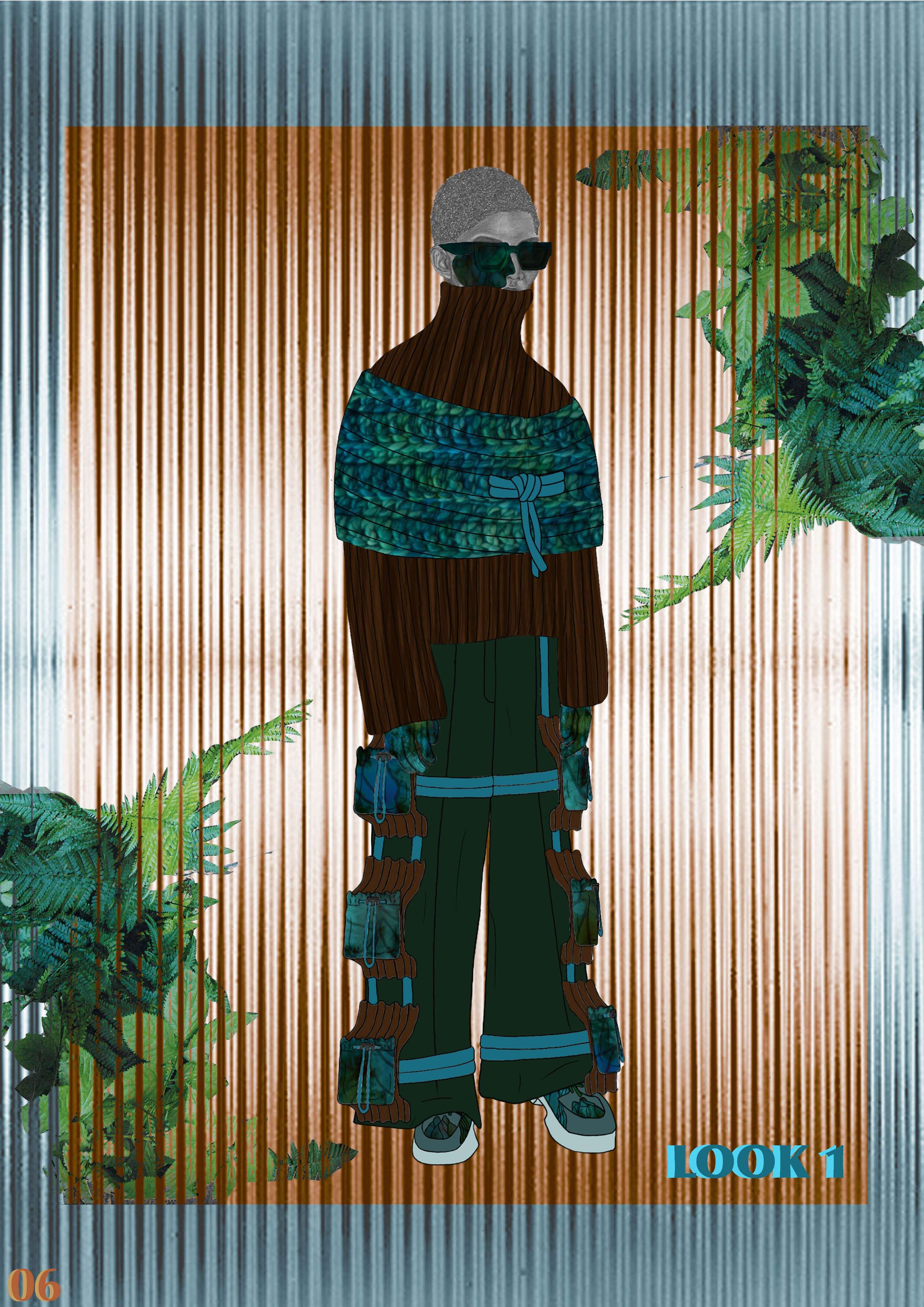All Traces Of Man Look Book by Yumnah Khan