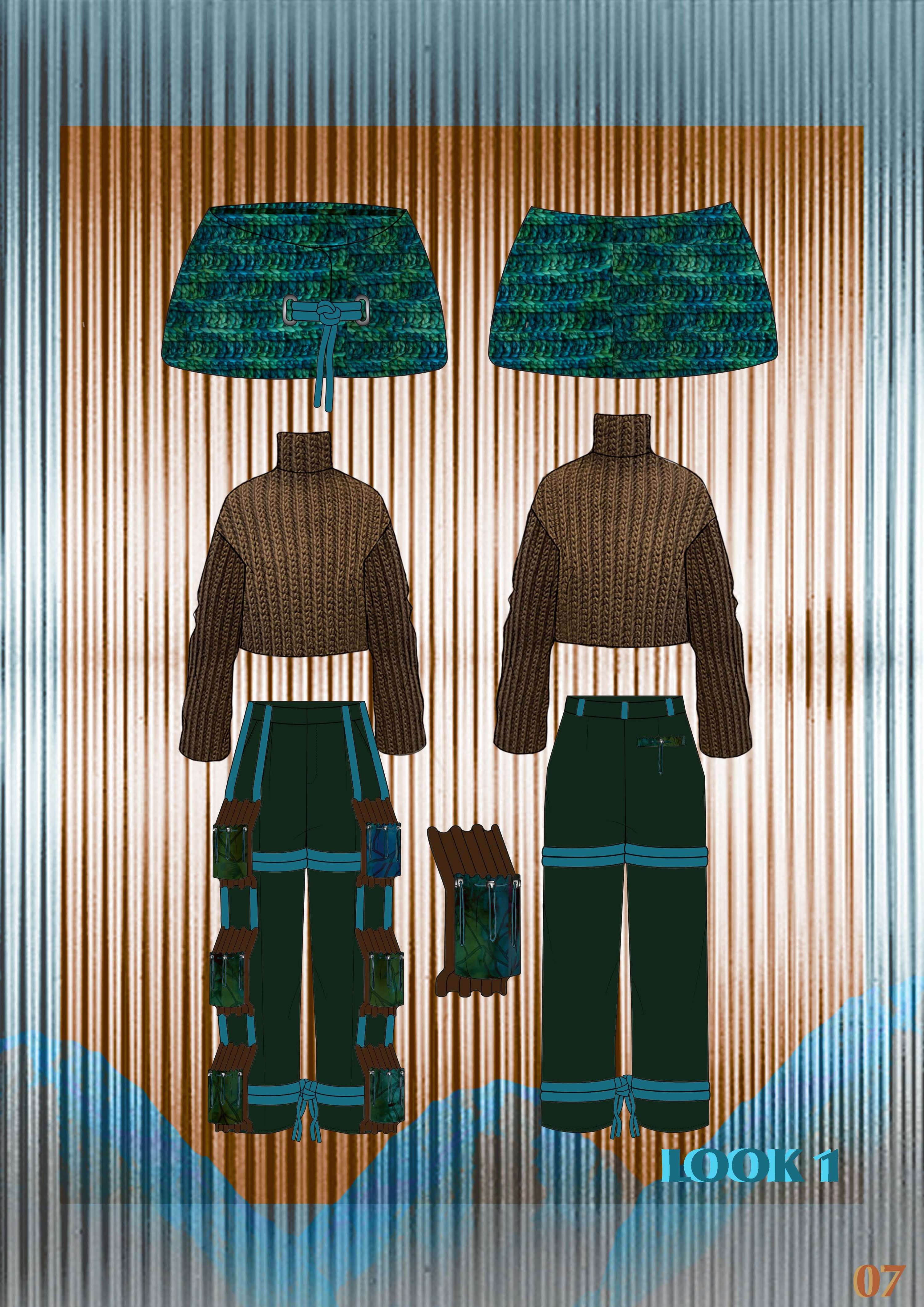 All Traces Of Man Look Book by Yumnah Khan