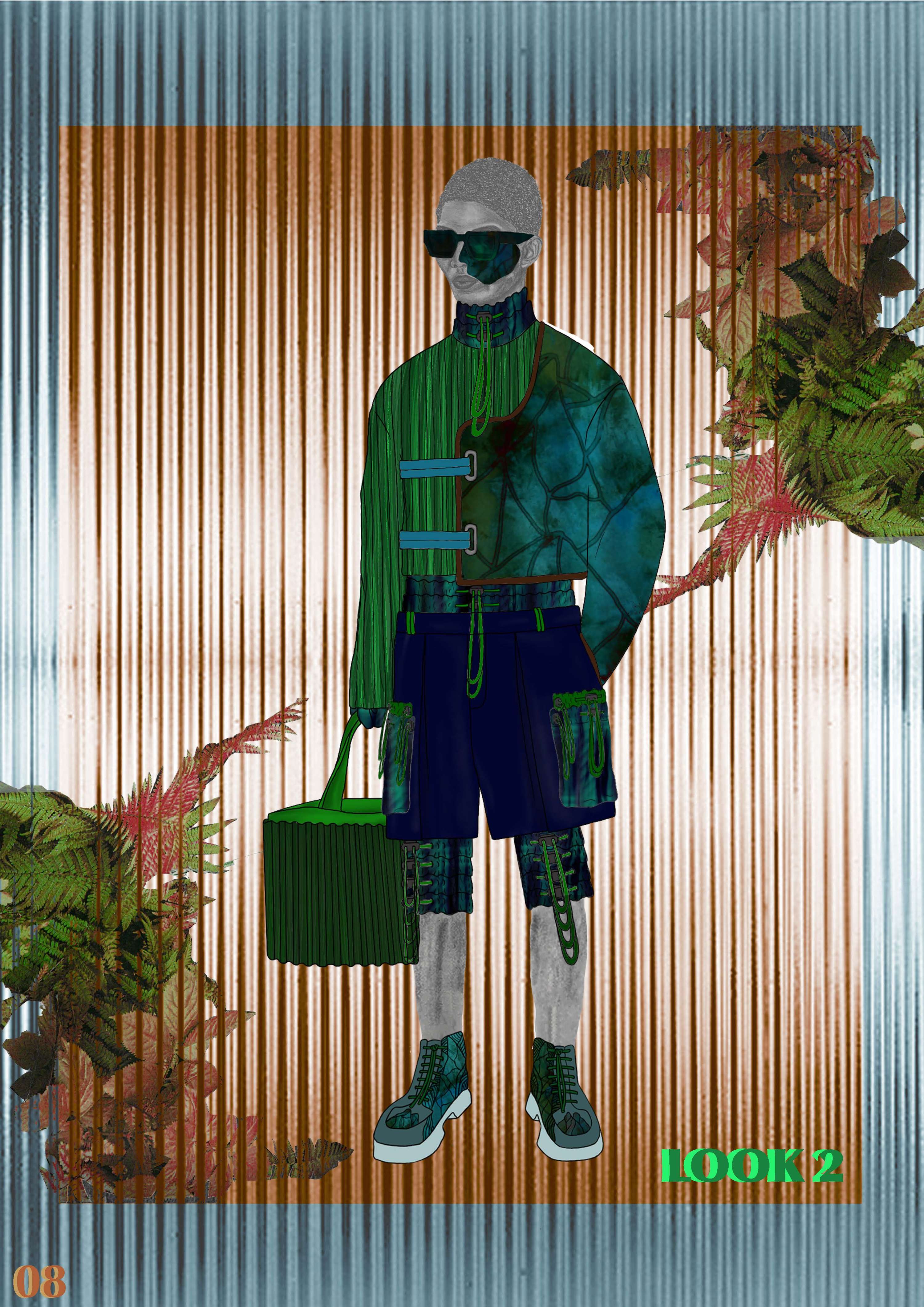 All Traces Of Man Look Book by Yumnah Khan