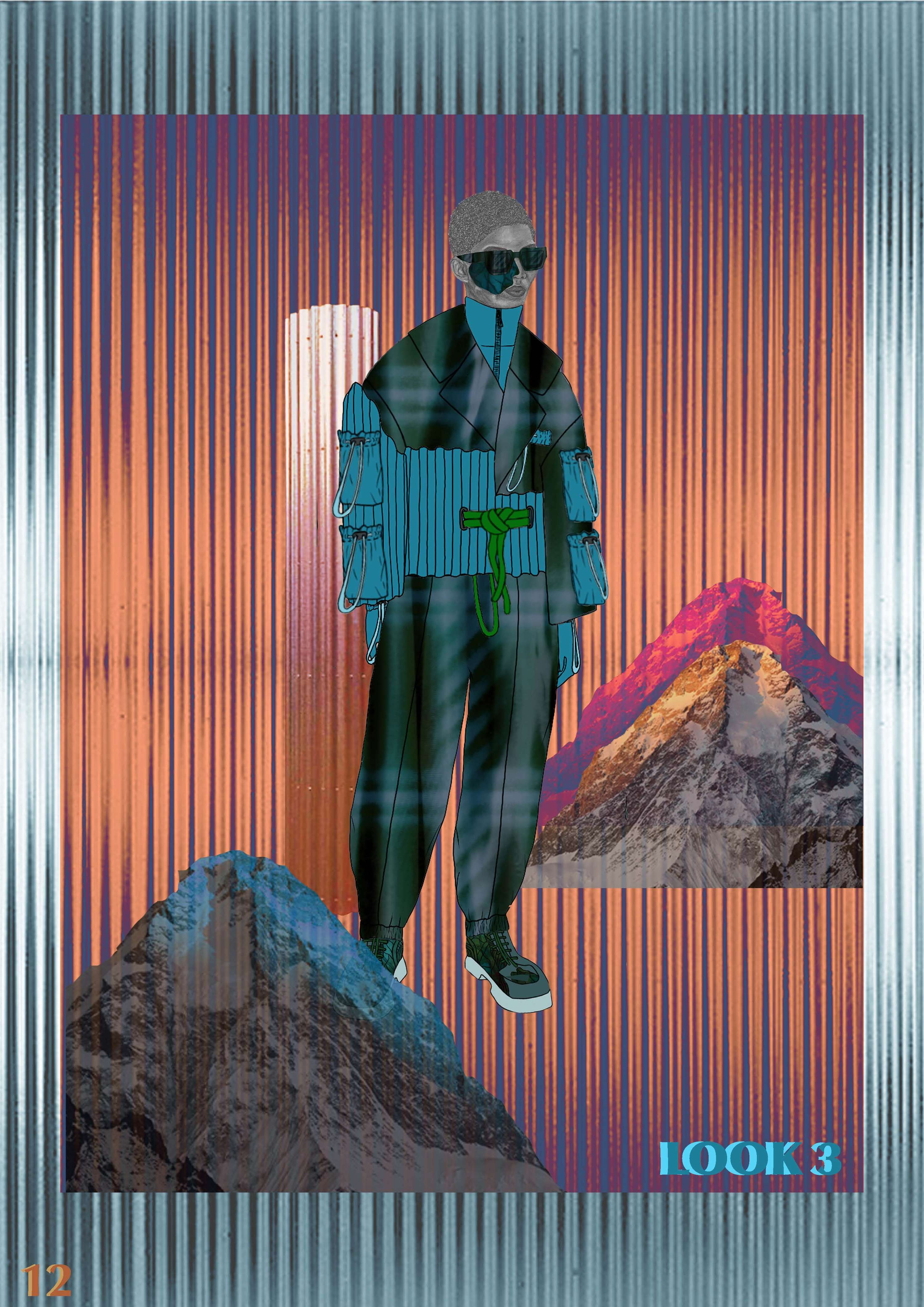 All Traces Of Man Look Book by Yumnah Khan