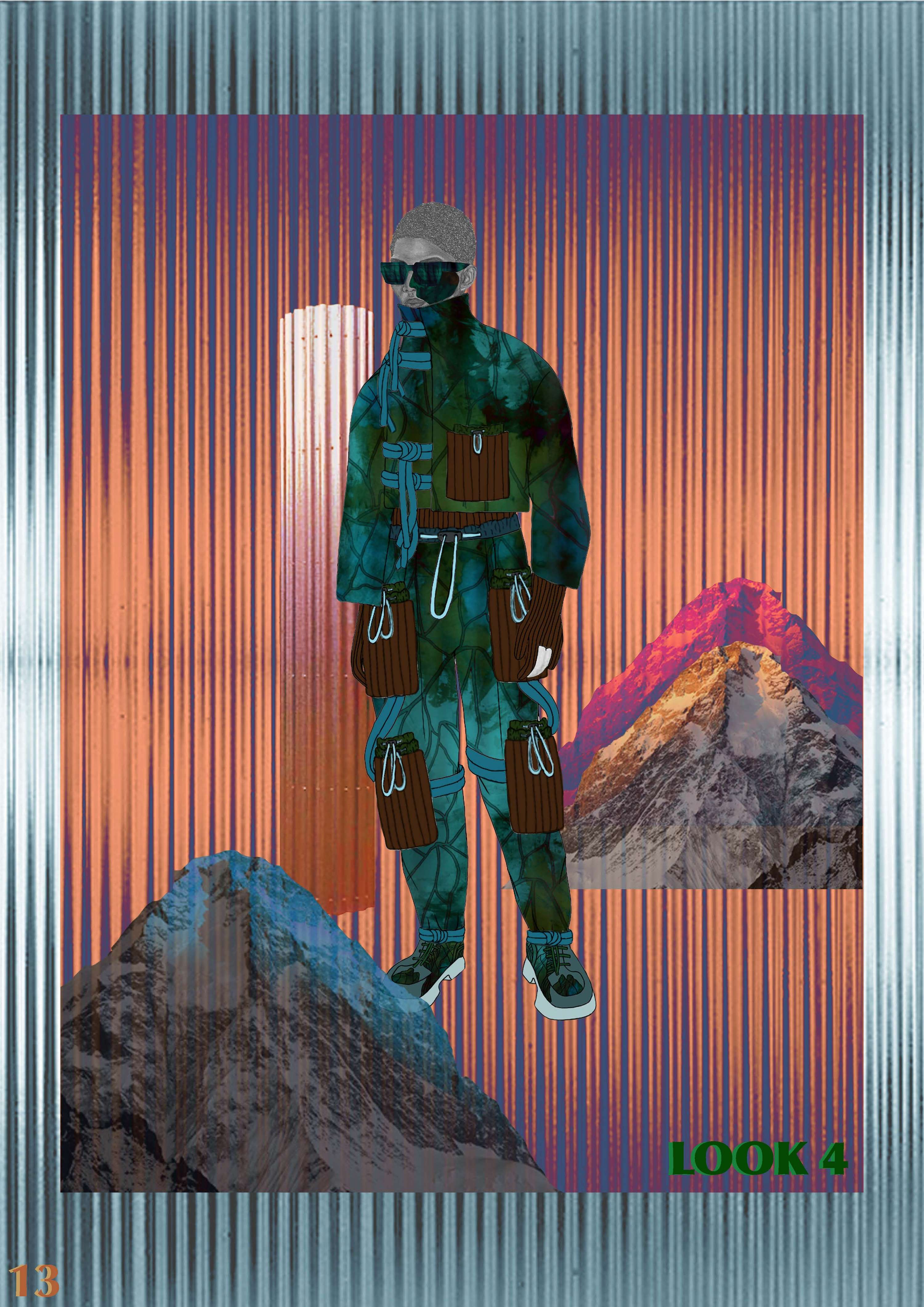All Traces Of Man Look Book by Yumnah Khan