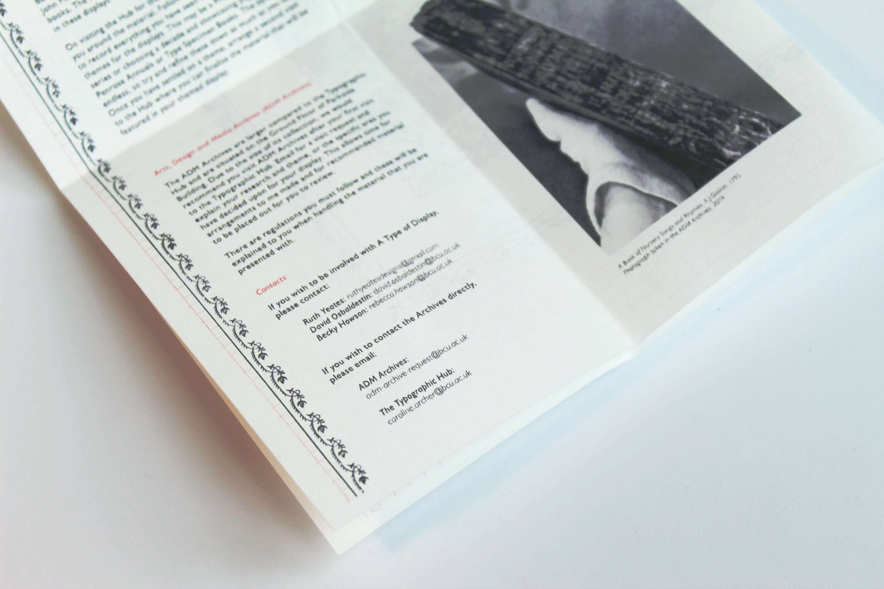 A Type of Display by Ruth Yeates