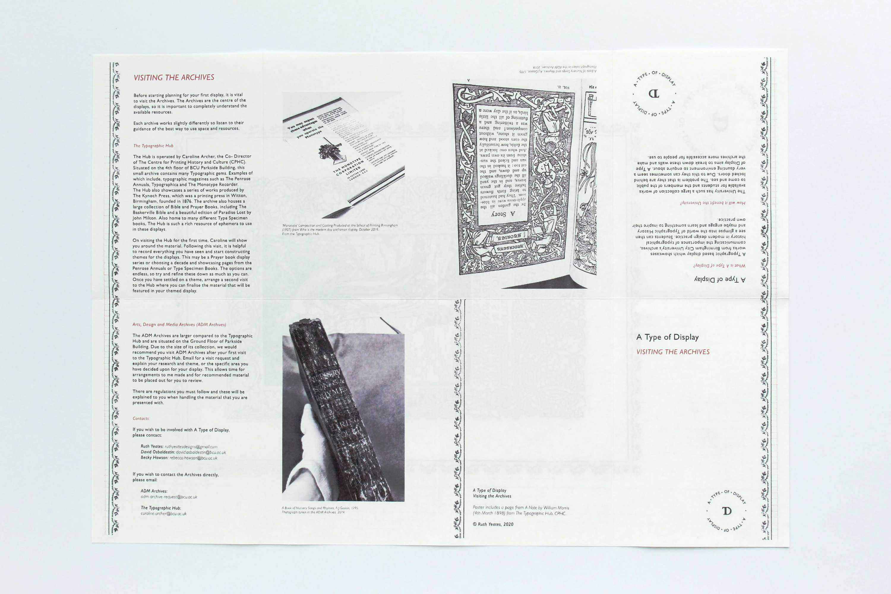 A Type of Display by Ruth Yeates